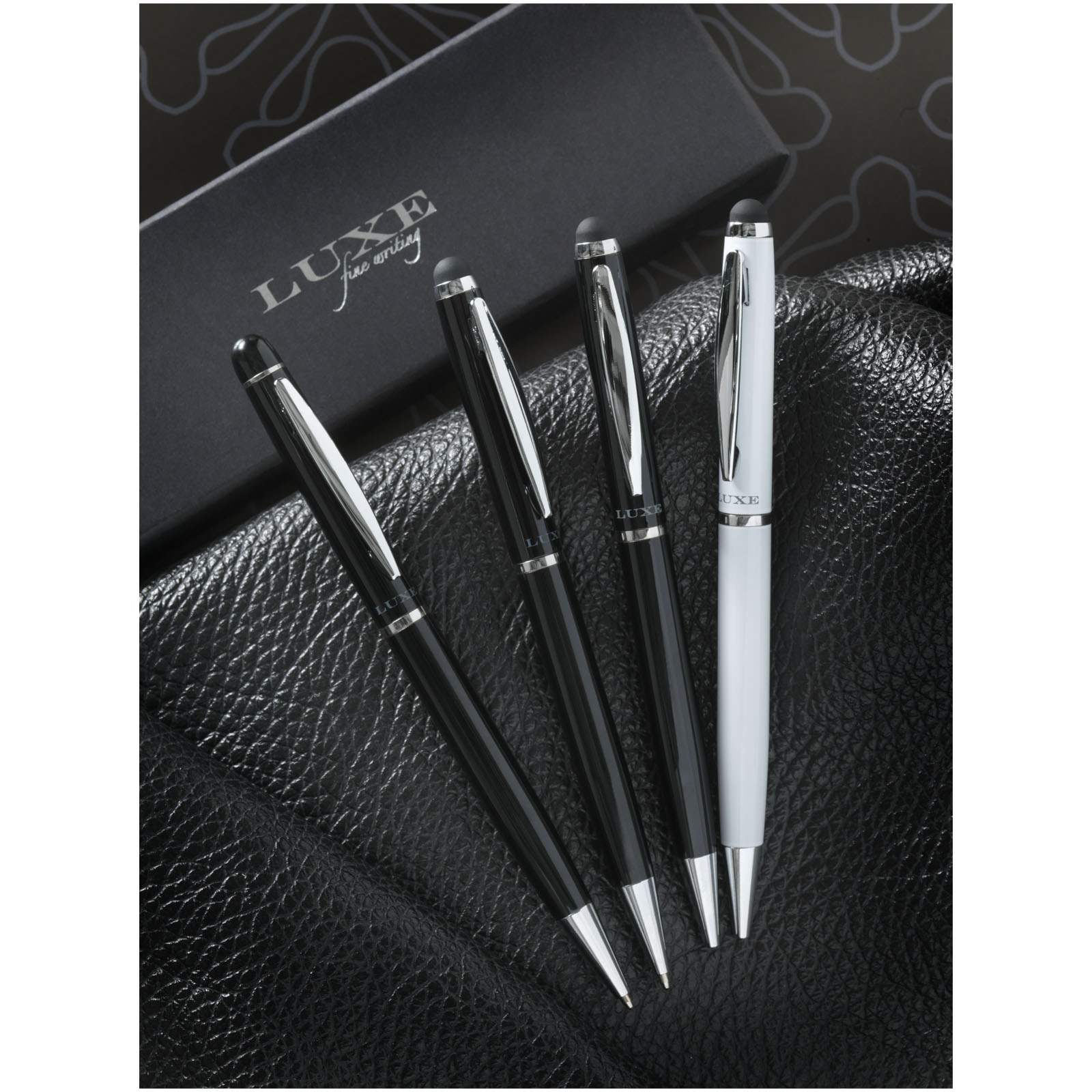 Lento Stylus Kugelschreiber (schwarze Mine) schwarz