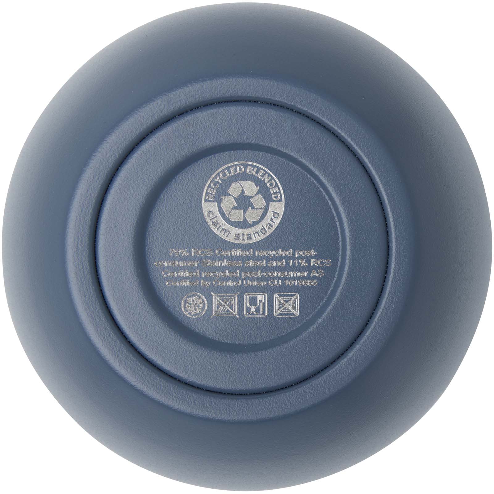 Corzo 350 ml RCS-zertifizierter Kupfer-Vakuum Isolierbecher aus recyceltem Edelstahl hale blau