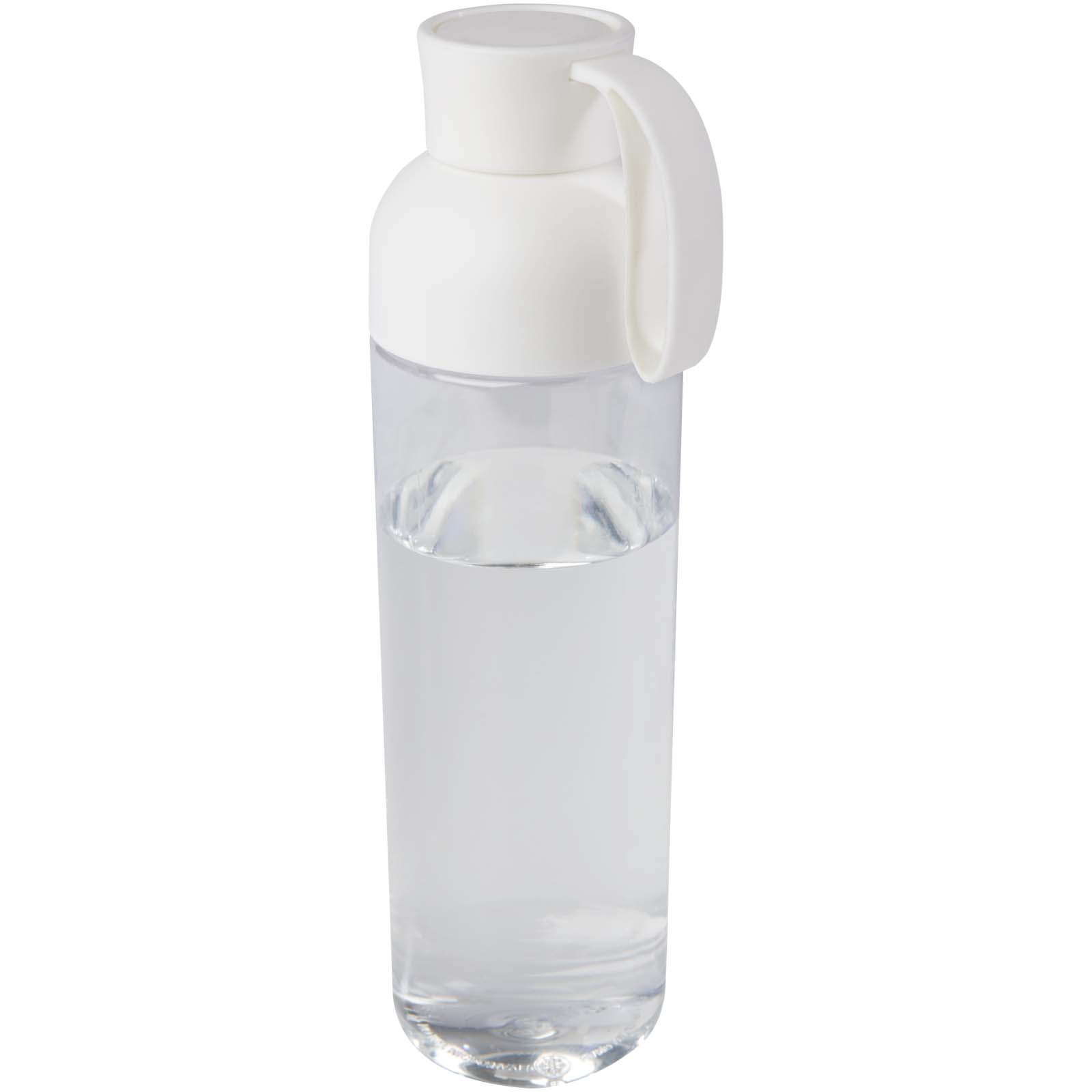 Illuminate 600 ml RPET-Wasserflasche weiss