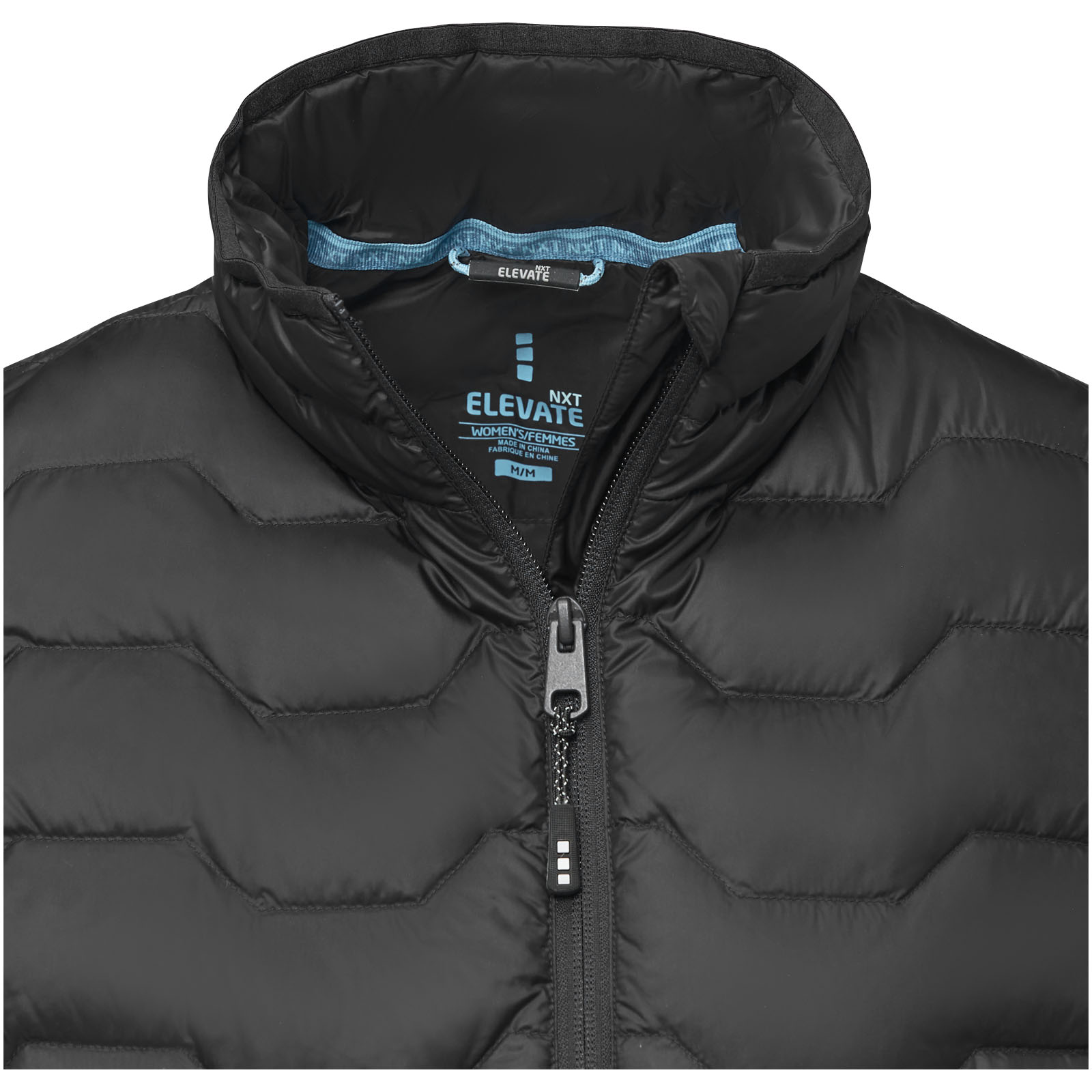 Petalite GRS isolierter Daunen-Bodywarmer für Damen aus recyceltem Material schwarz