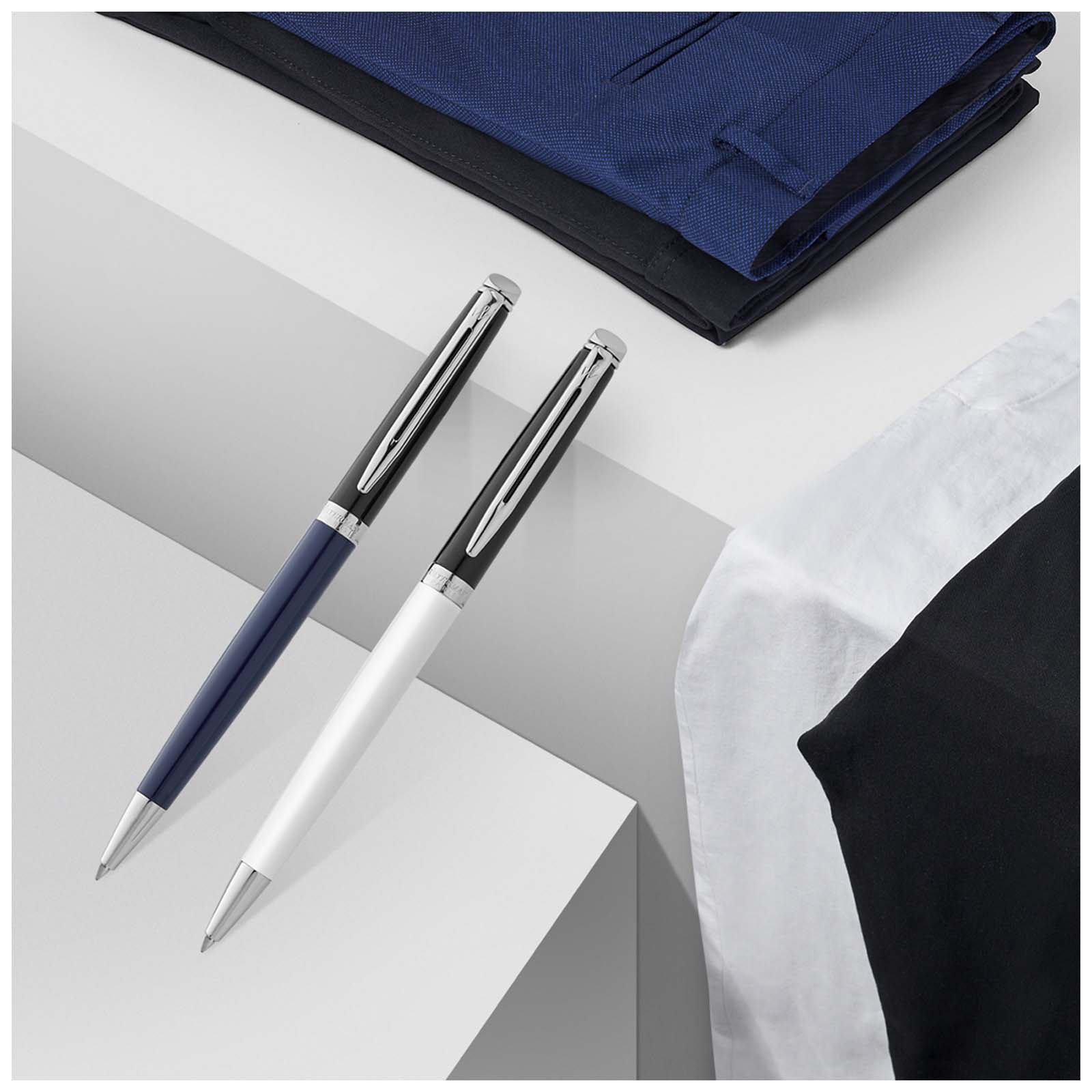 Waterman Hemisphere Color-Block Kugelschreiber mit Palladiumbeschichtung (blaue Mine)