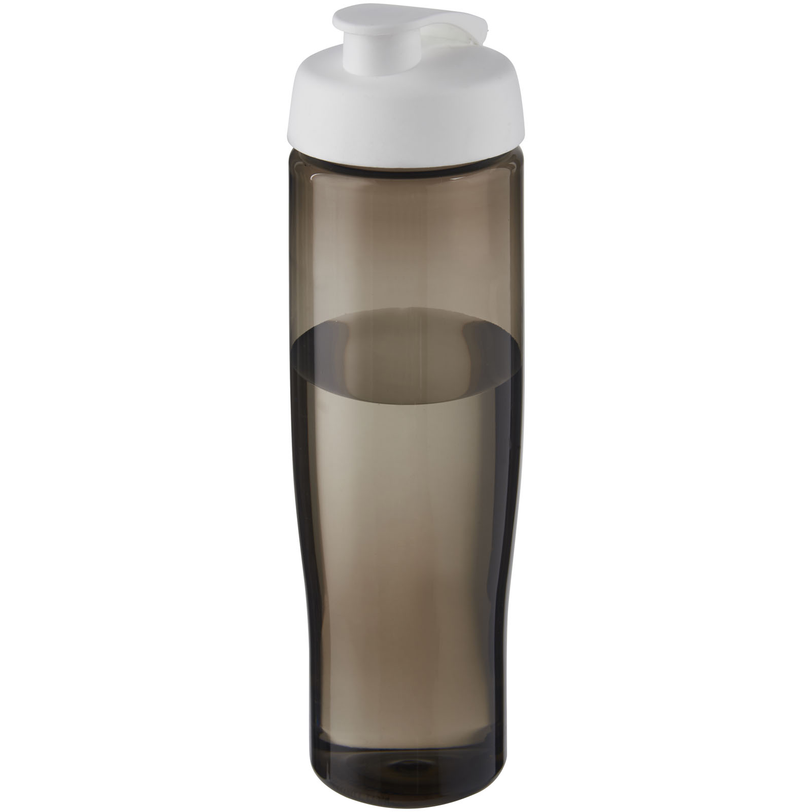 H2O Active® Eco Tempo 700 ml Sportflasche mit Klappdeckel weiss, kohle