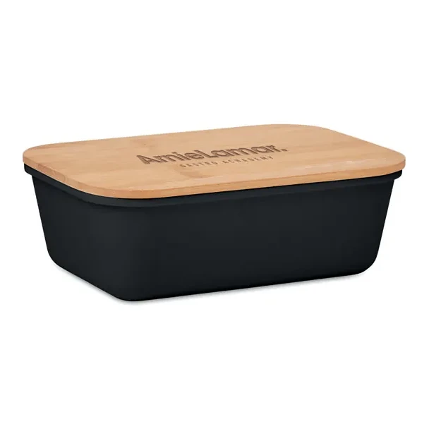 Lunchbox mit Bambusdeckel