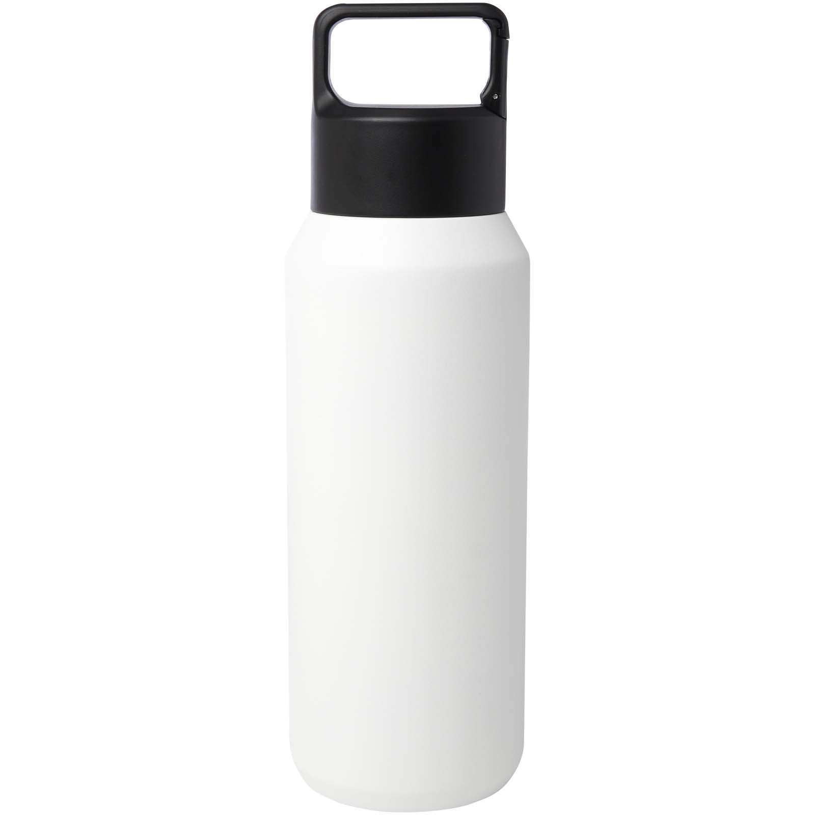 Astra 600 ml RCS-zertifizierte Kupfer-Vakuum Isolierflasche aus recyceltem Edelstahl (Kohlensäure geeignet) weiss
