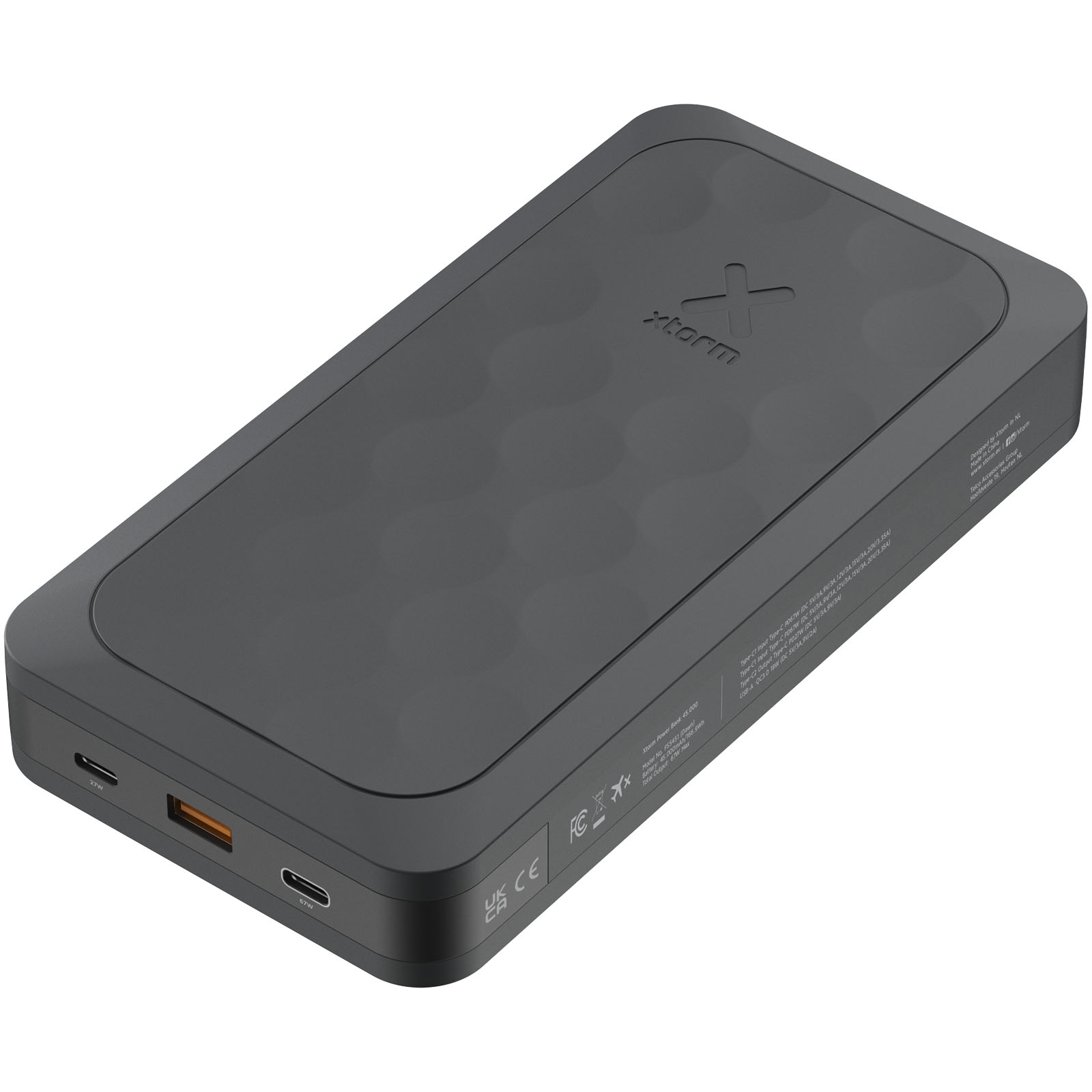 Xtorm FS5451 Fuel-Serie 45.000 mAh 67 W Powerbank mitternachtsschwarz
