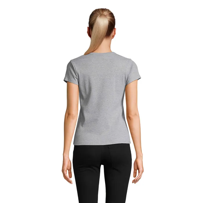 SARA WOMEN'S RIBBED T-SHIRT