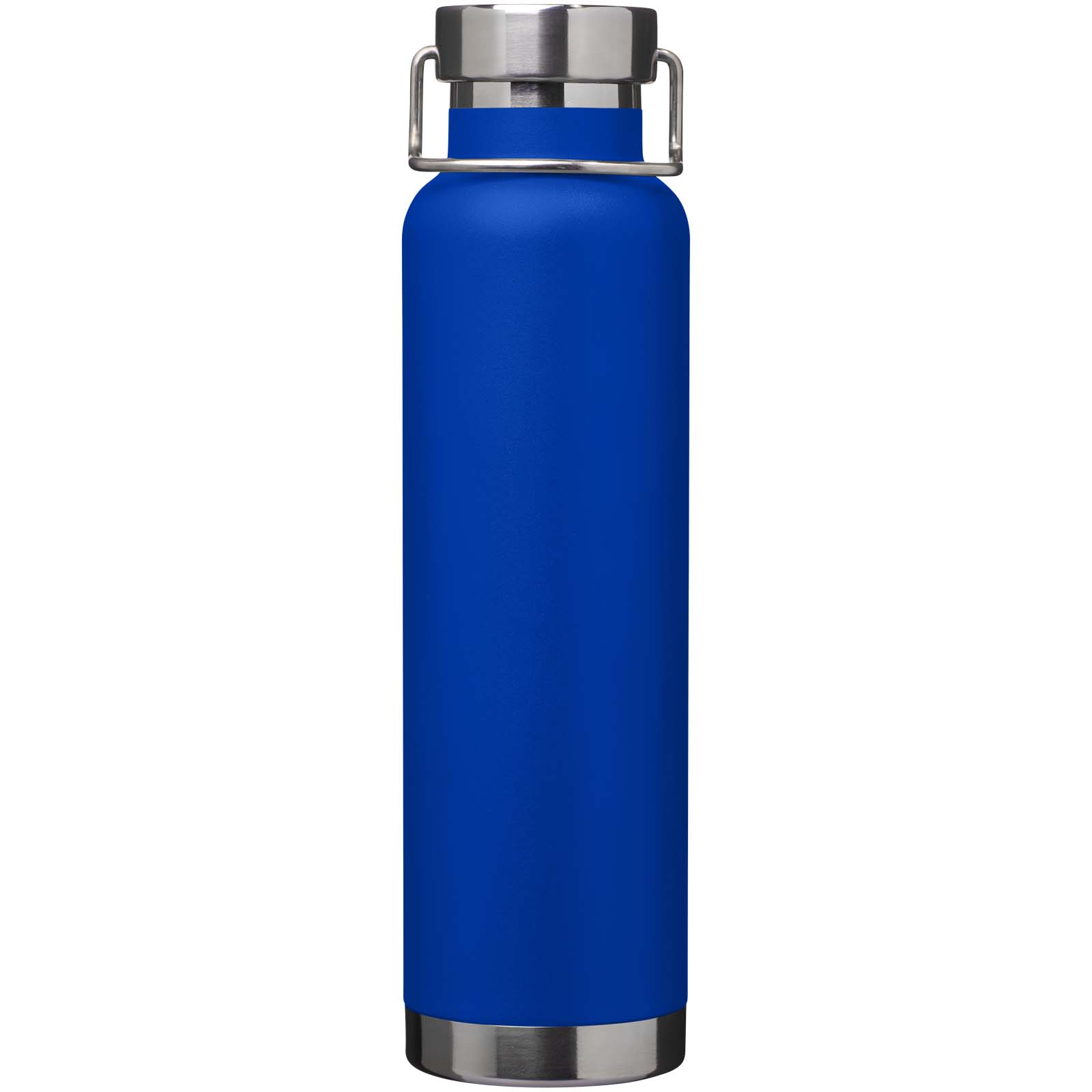 Thor 650 ml RCS-zertifizierte Kupfer-Vakuum Isolierflasche aus recyceltem Edelstahl royalblau