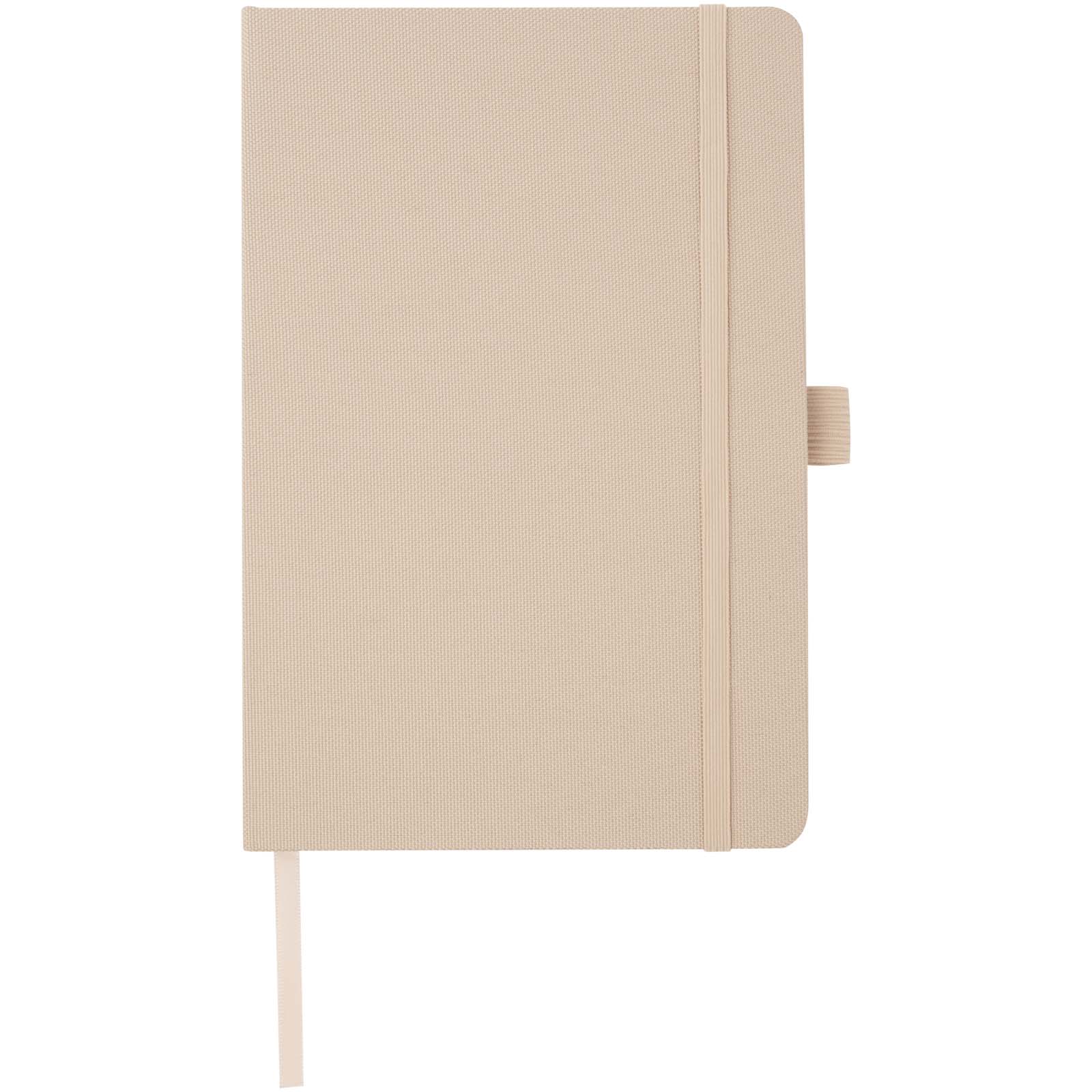 Honua A5 Notizbuch aus recyceltem Papier mit Cover aus recyceltem PET oatmeal