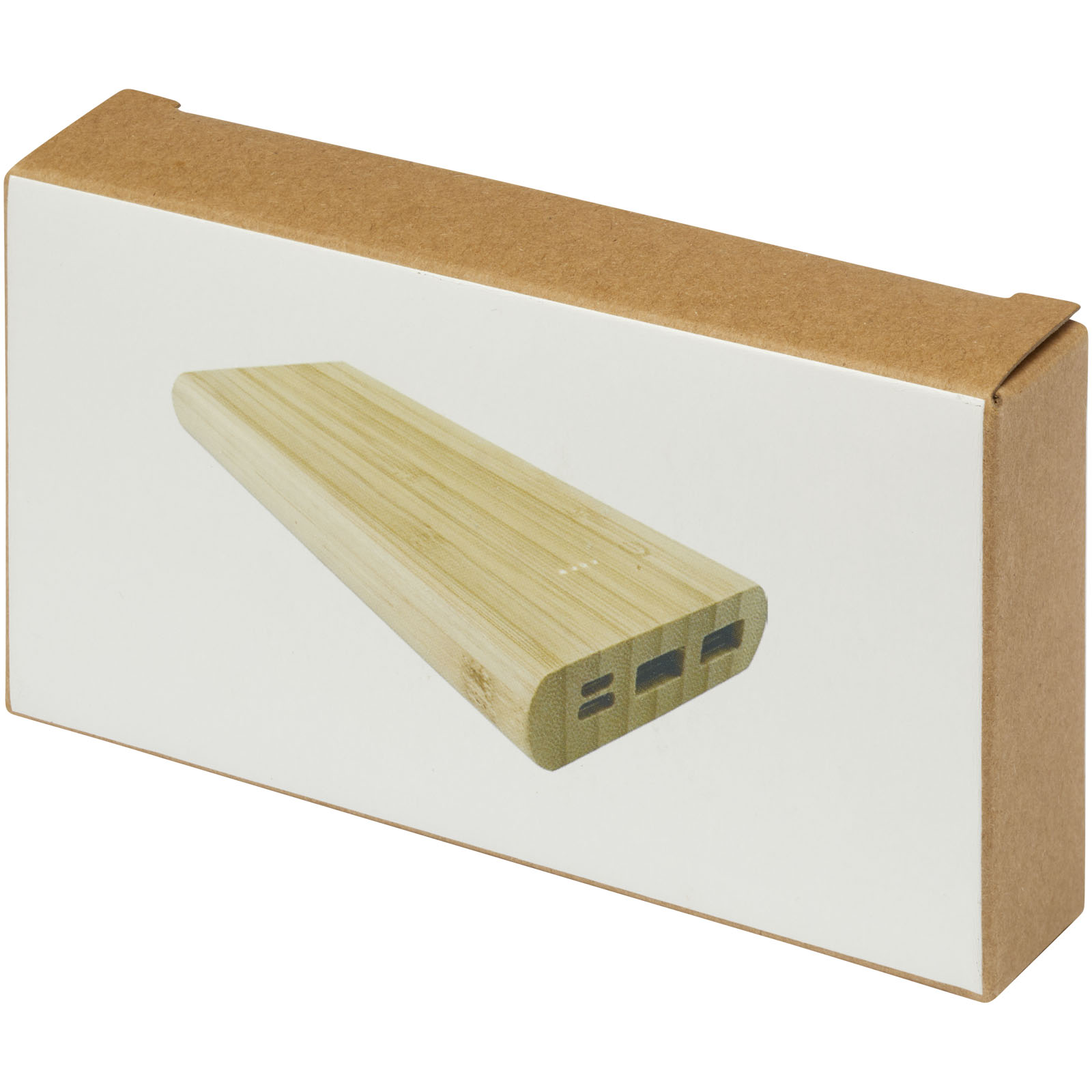 Tulda 10.000 mAh Powerbank aus Bambus natur