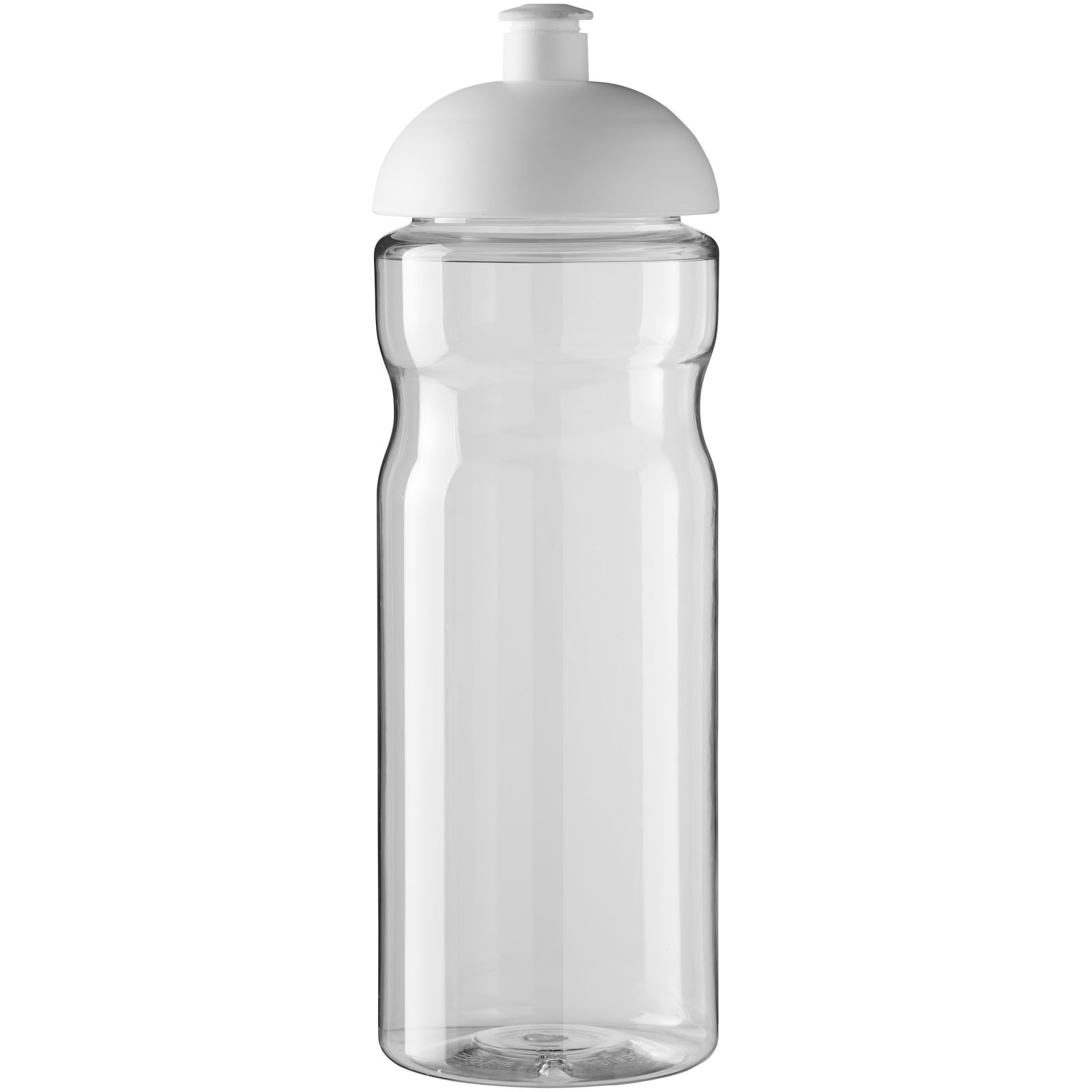 H2O Active® Base 650 ml Sportflasche mit Stülpdeckel transparent, weiss