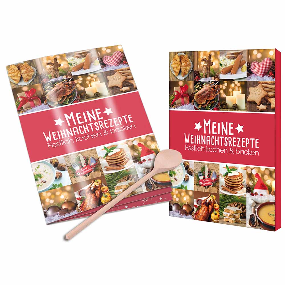 Rezeptbuch-Set "Weihnachten"