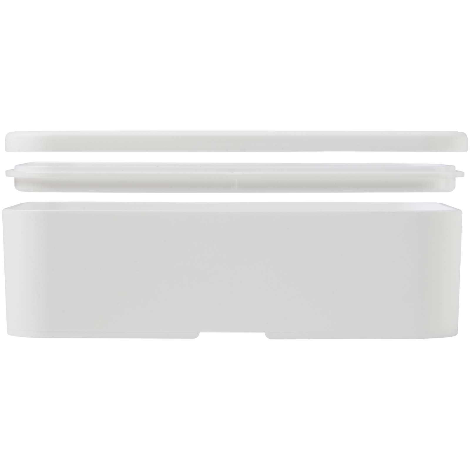 MIYO POP 700 ml einschichtige Lunchbox weiss