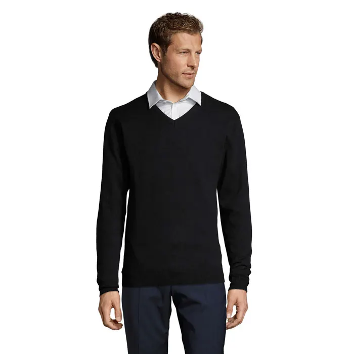 Herren-Pullover mit V-Ausschnitt Galaxy