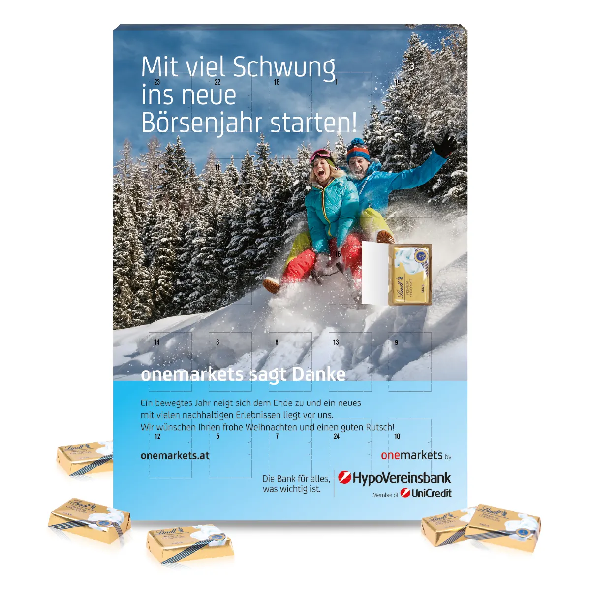 Wand-Adventskalender Lindt "Select Edition"