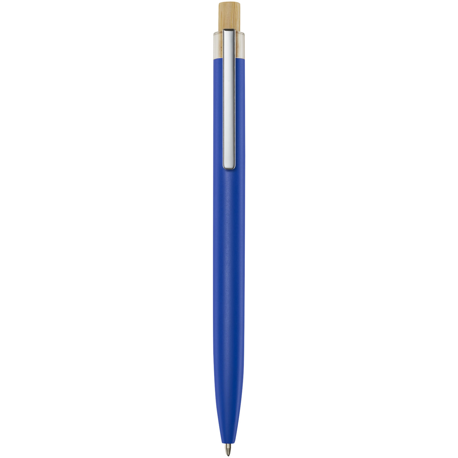 Nooshin Kugelschreiber aus recyceltem Aluminium (blaue Mine) blau