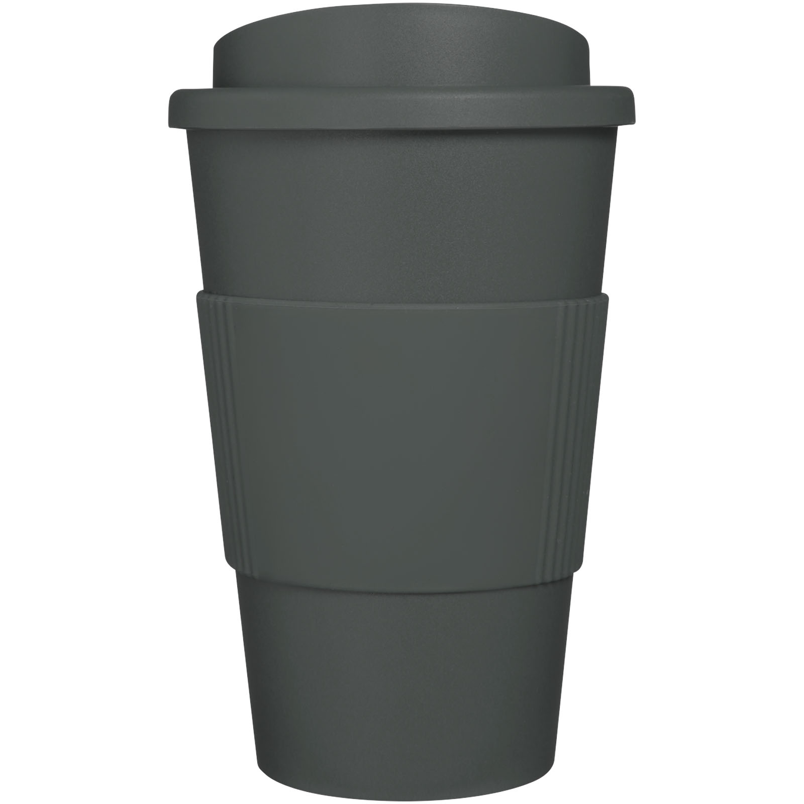 Americano® 350 ml Isolierbecher mit Schutzring grau