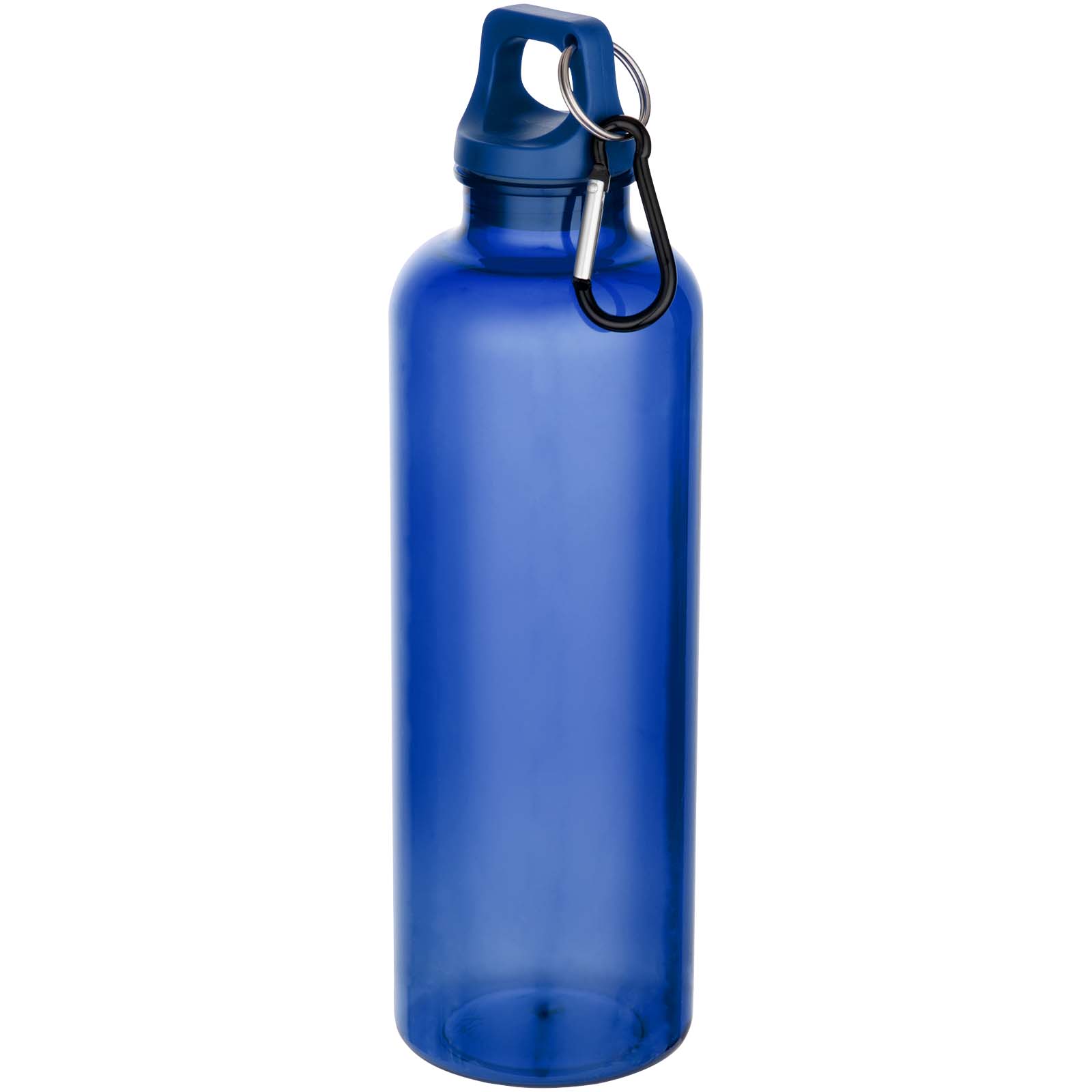 Oregon 750 ml RCS-zertifizierte Trinkflasche aus recyceltem Kunststoff mit Karabinerhaken royalblau
