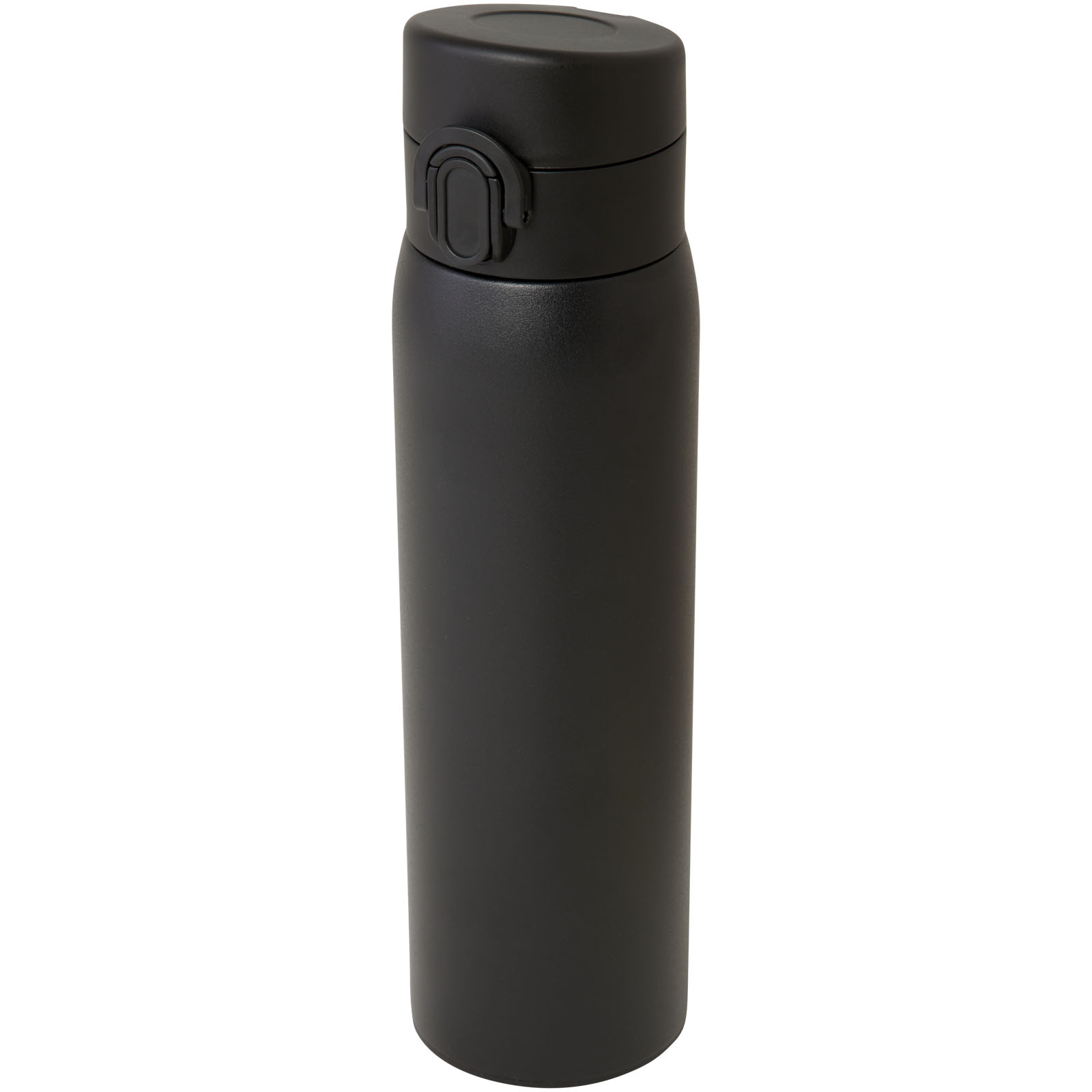 Sika 450 ml RCS-zertifizierte Isolierflasche aus recyceltem Edelstahl schwarz