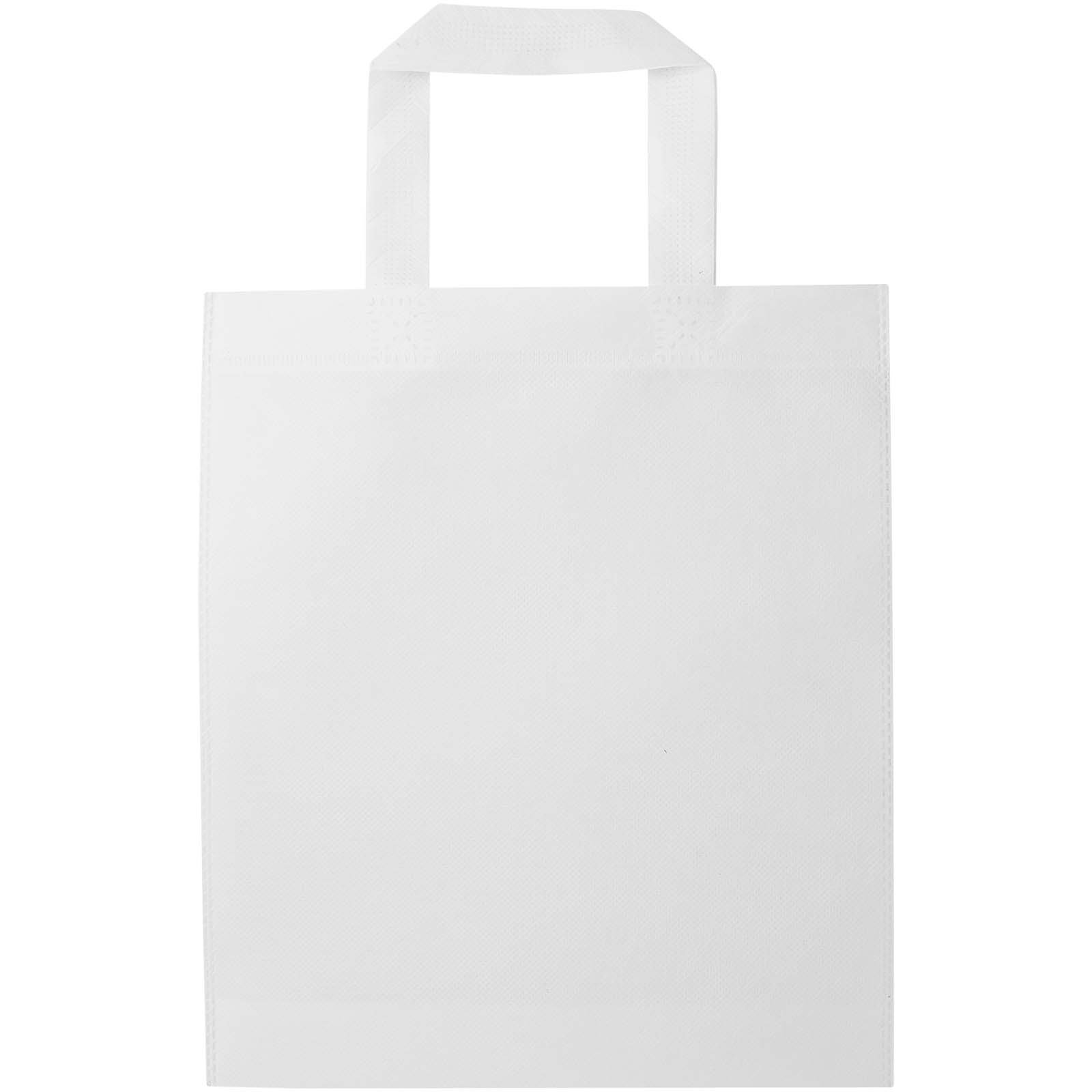 Ecoseal 3 L Mini Tragetasche aus GRS Recyclingmaterial weiss