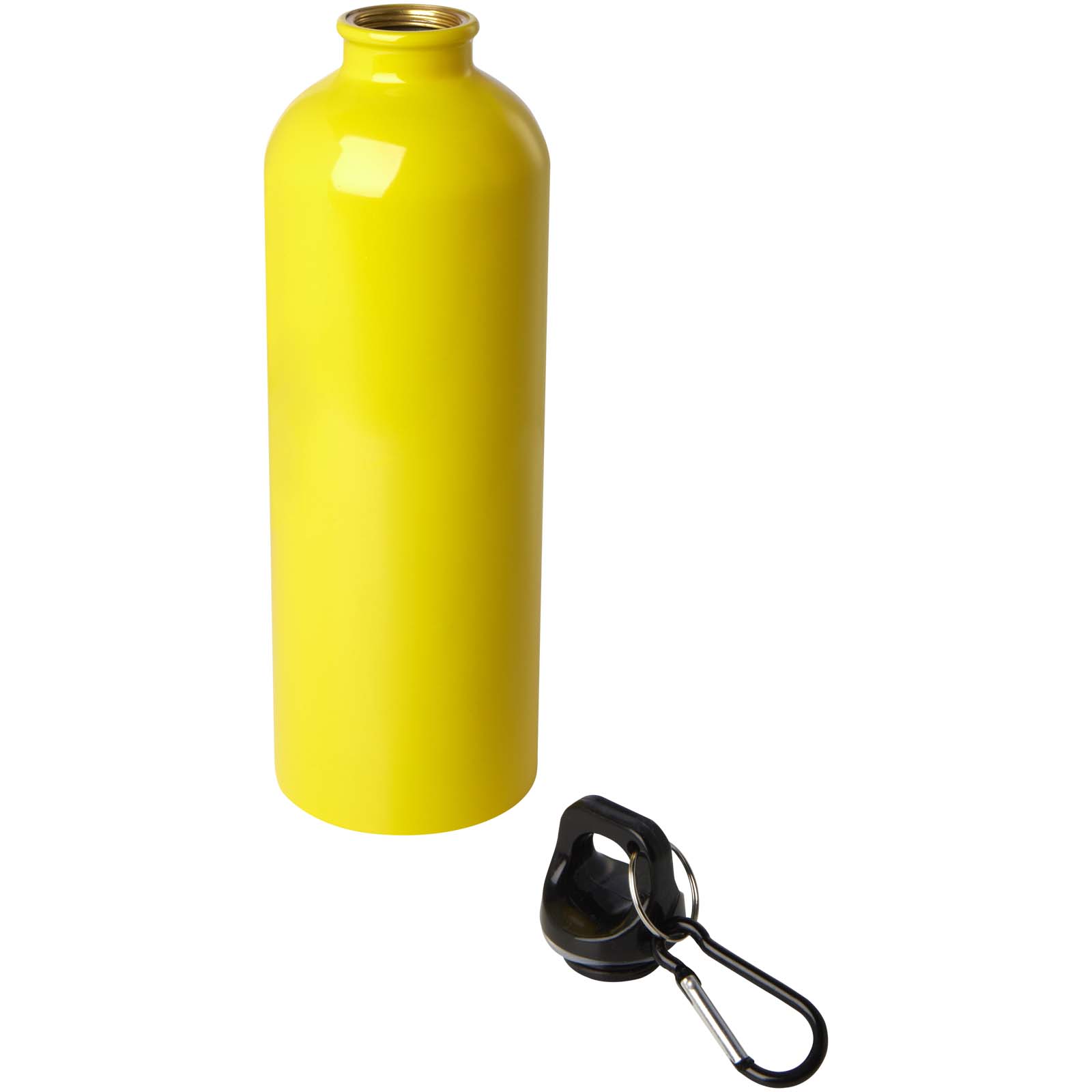 Oregon 750 ml RCS-zertifizierte, einwandige Trinkflasche aus Edelstahl mit Karabinerhaken gelb