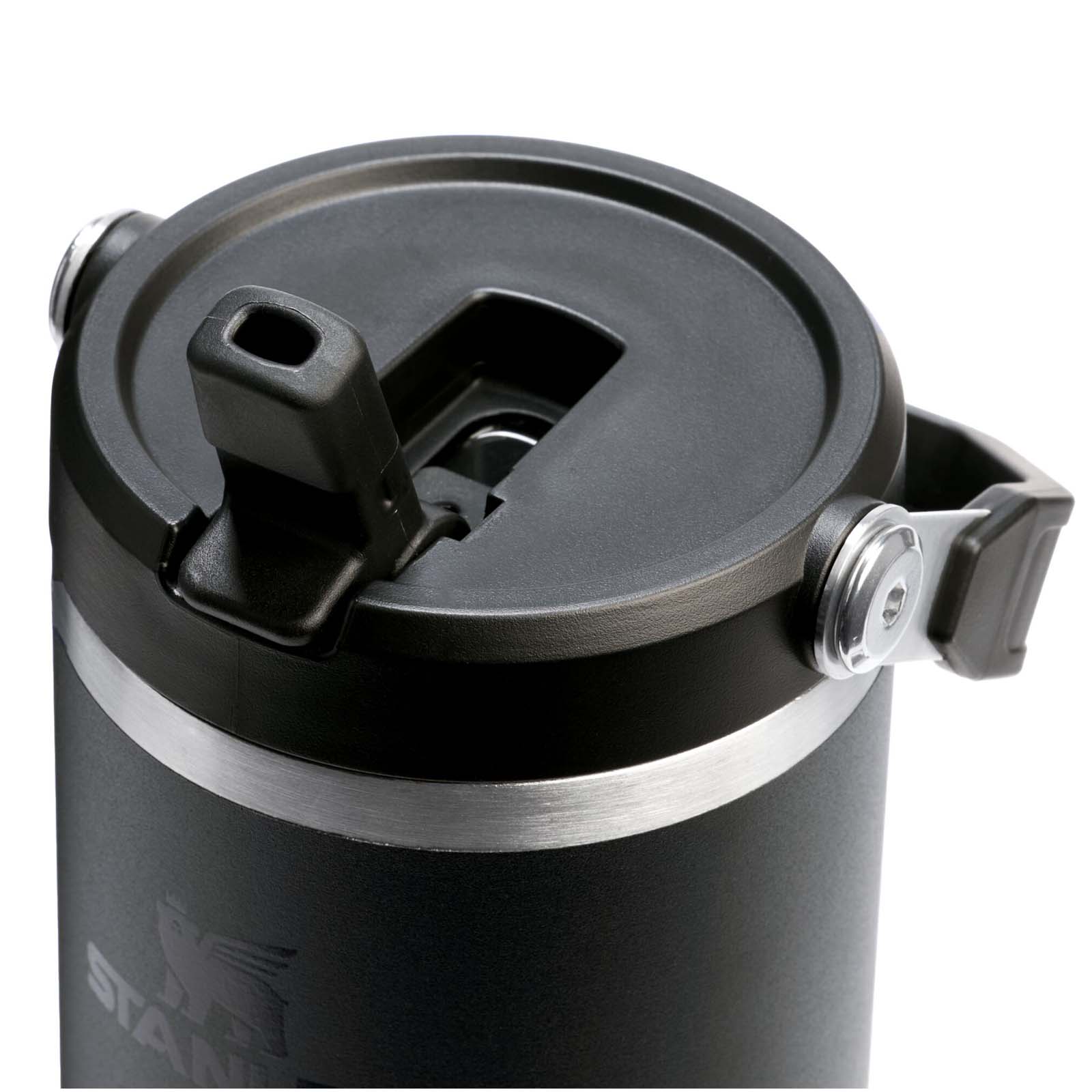 Stanley IceFlow™ 2.0 890 ml Thermobecher aus Edelstahl mit Flip Strohhalm schwarz