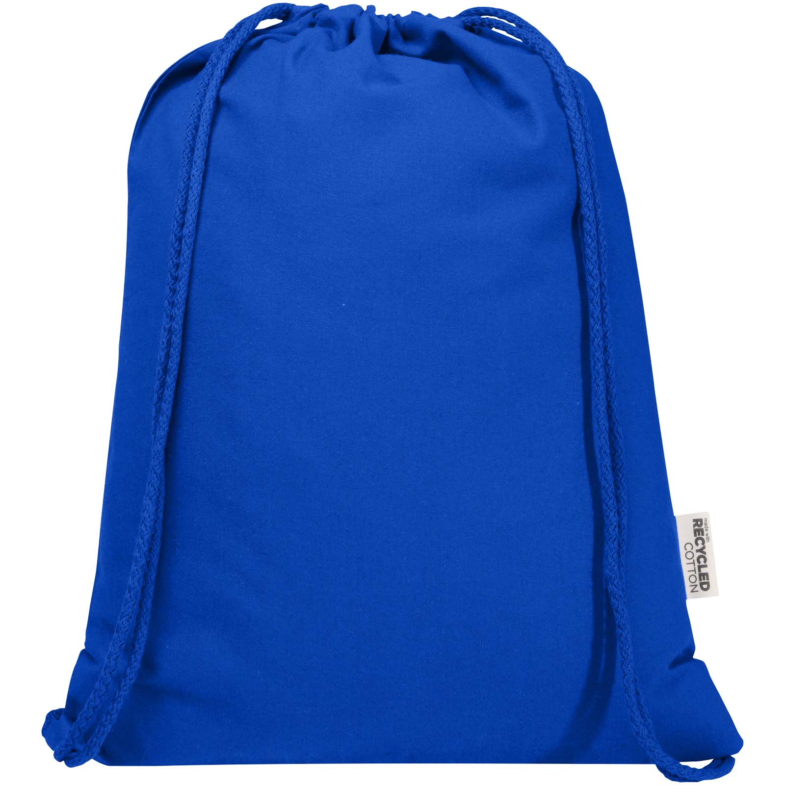 Oregon Blend 140 g/m² GRS-recycelter Turnbeutel 5 L royalblau