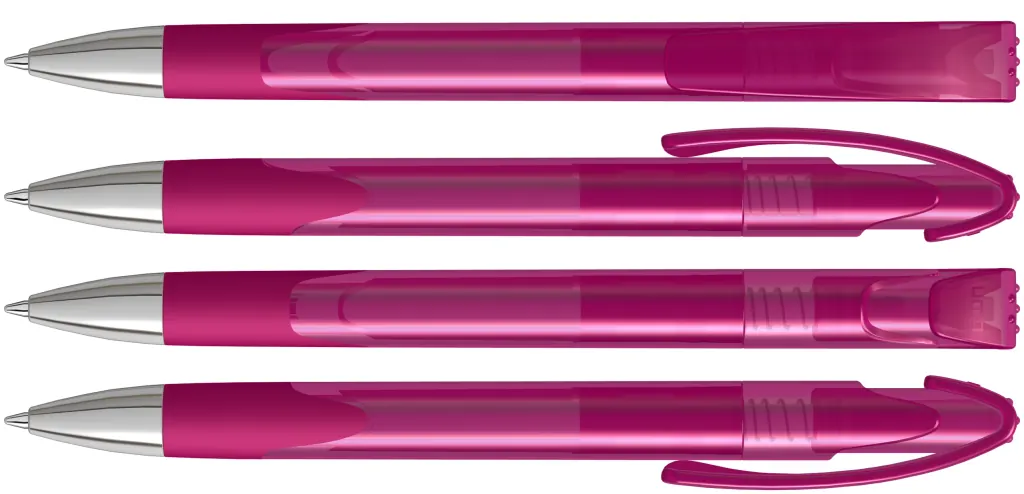LOOK grip transparent SI Druckkugelschreiber