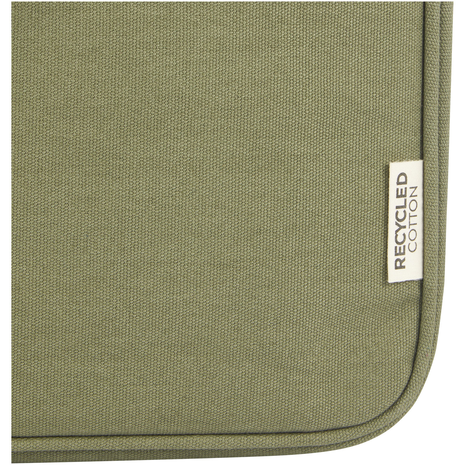Joey 14" Laptophülle aus GRS recyceltem Canvas 2 L olive