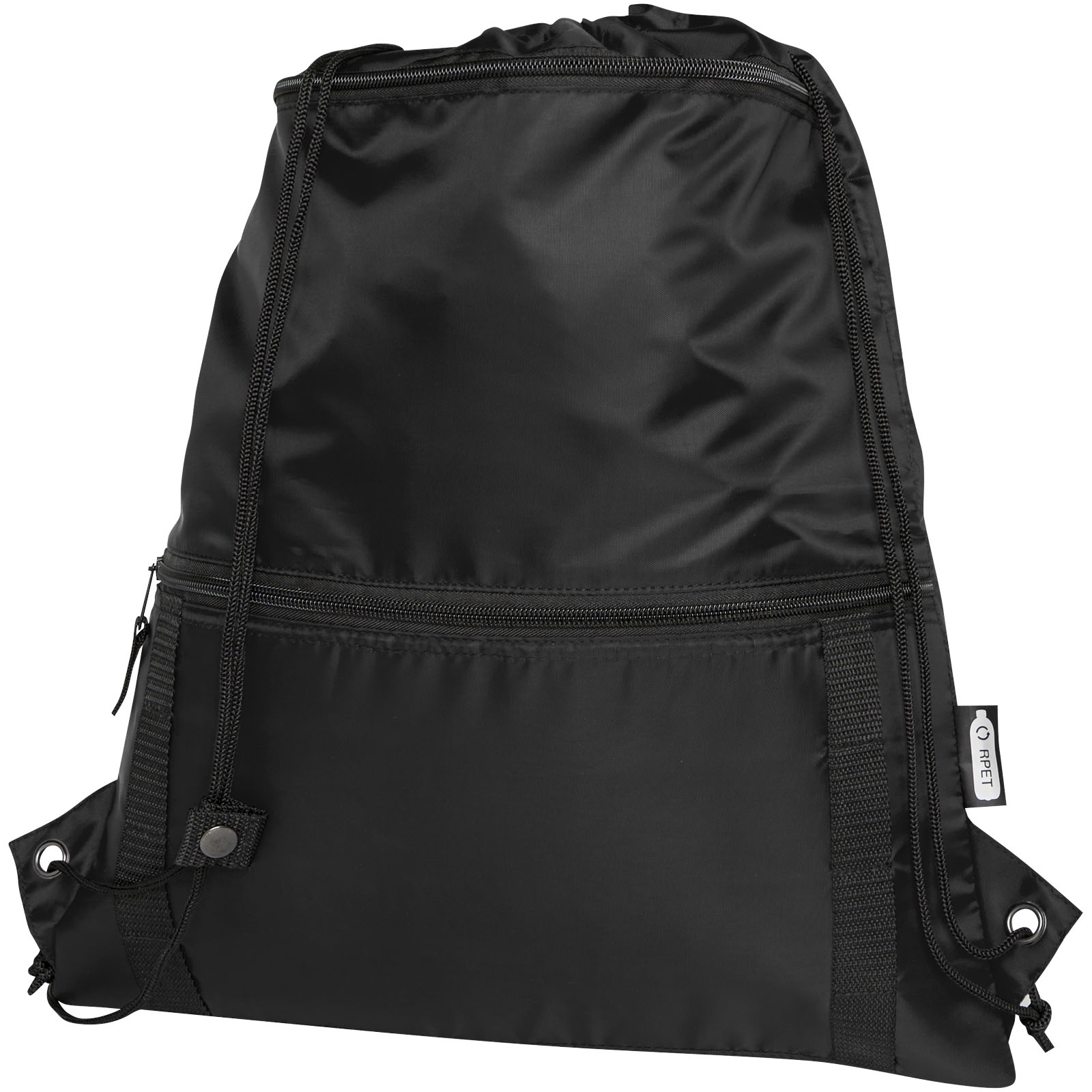 Adventure recycelte isolierter Sportbeutel 9L schwarz
