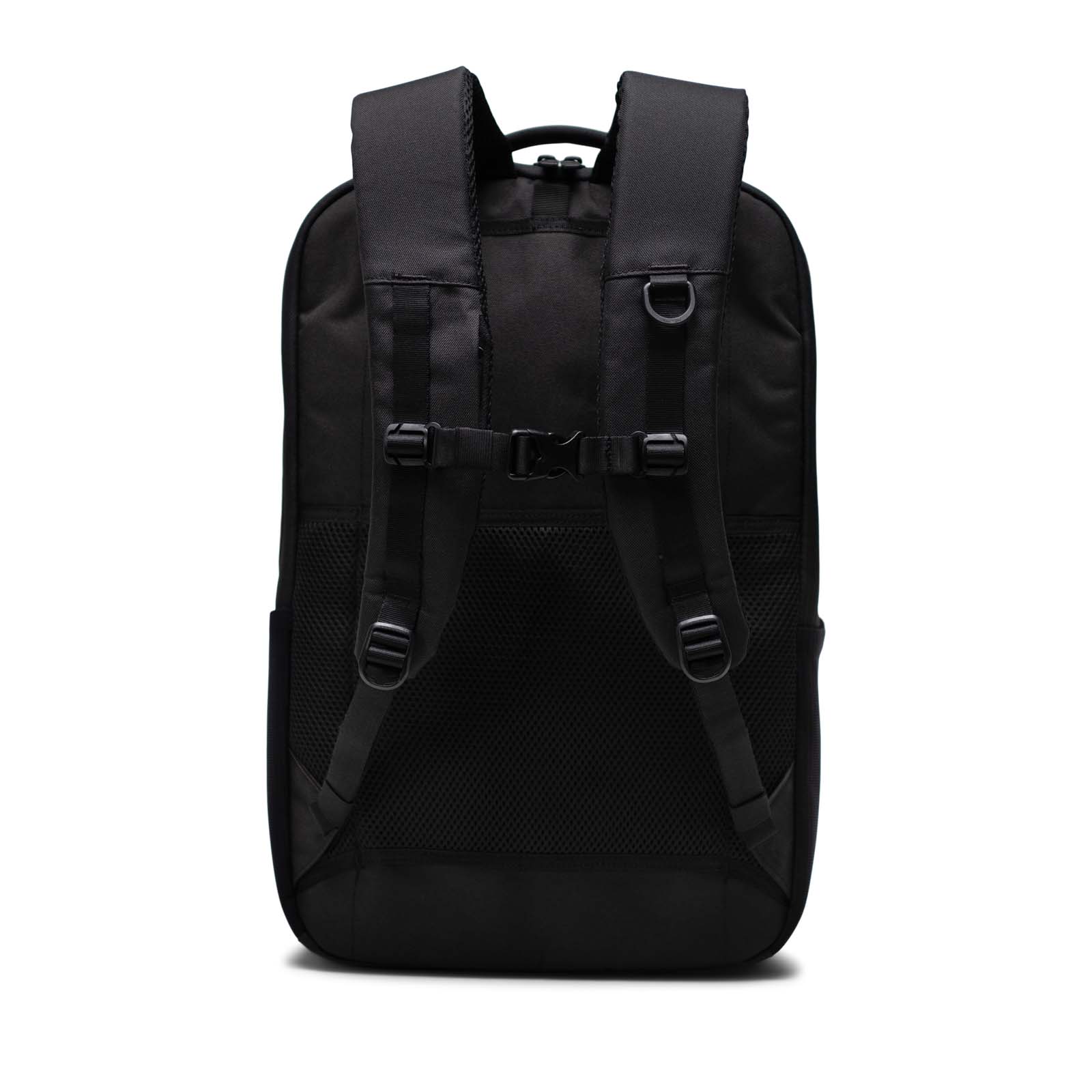 Herschel Kaslo Tech Rucksack aus recyceltem Material 30 l schwarz