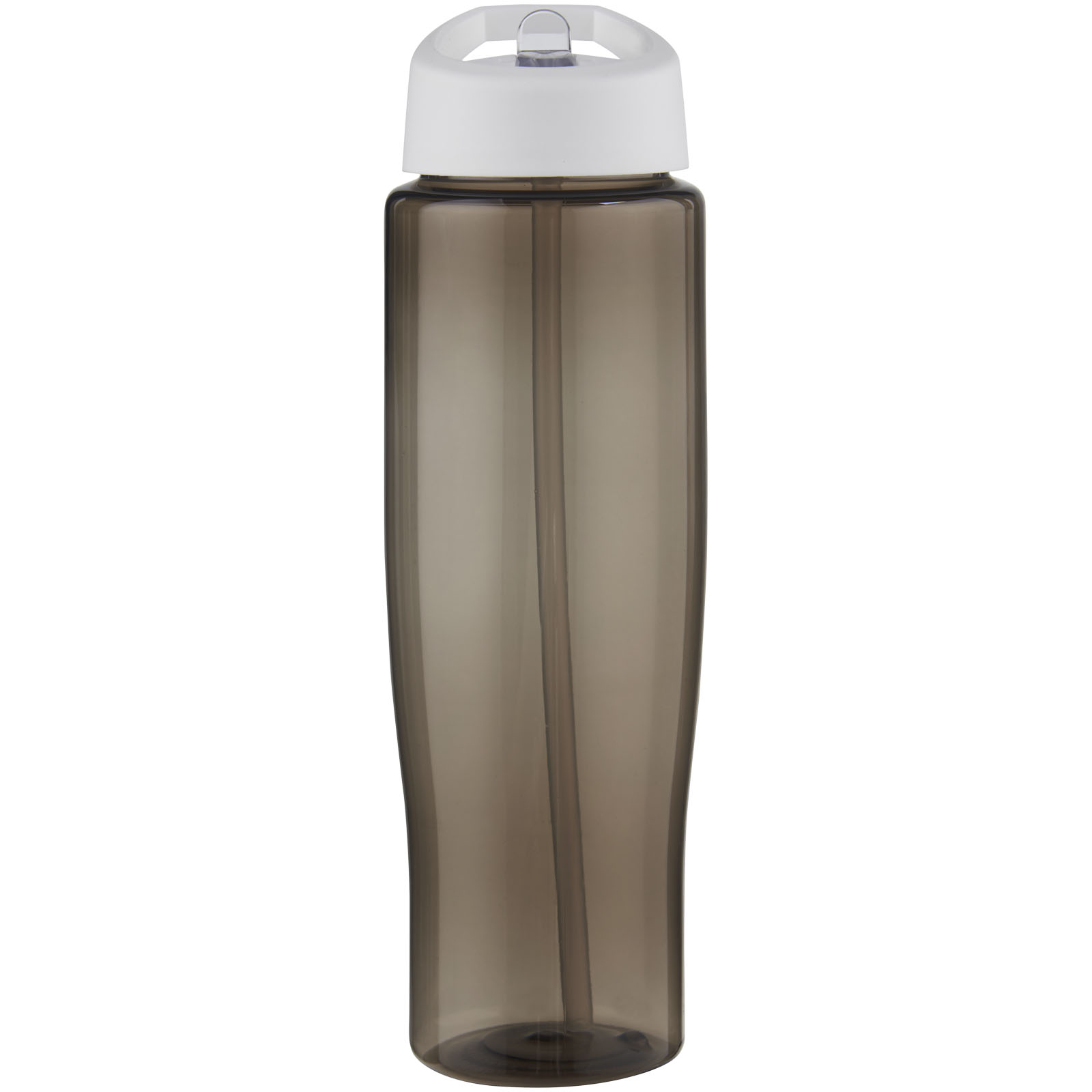 H2O Active® Eco Tempo 700 ml Sportflasche mit Ausgussdeckel weiss, kohle