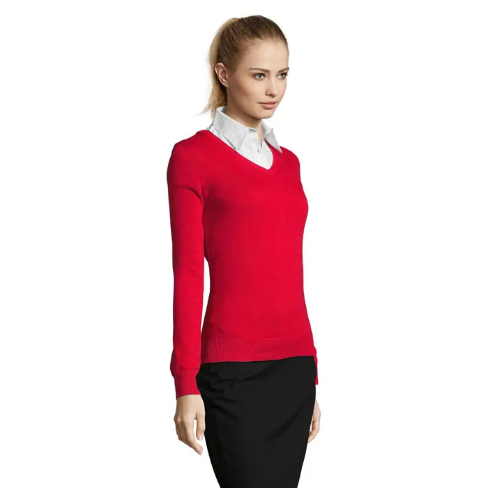 Damen-Pullover mit V-Ausschnitt Galaxy