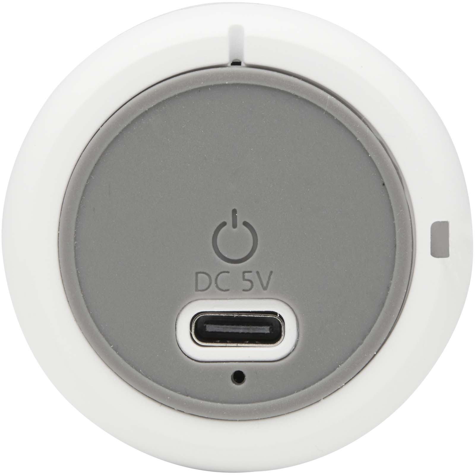 Velkis 3 W Bluetooth® Lautsprecher aus recyceltem Kunststoff weiss