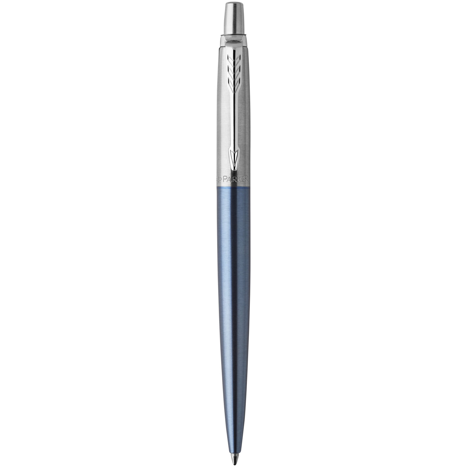 Parker Jotter Bond Street Kugelschreiber (blaue Mine) hellblau, silber