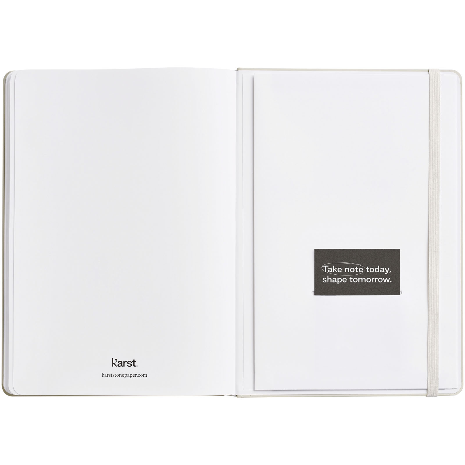 Karst® A5 Hardcover Notizbuch schwarz
