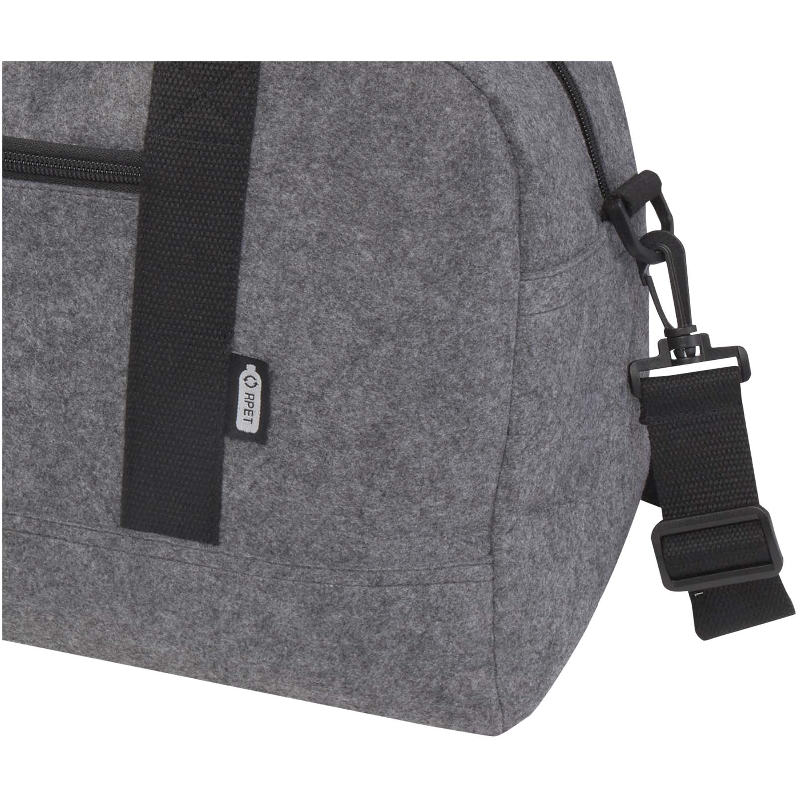Felta Reisetasche aus recyceltem GRS-Material 35 L mittelgrau