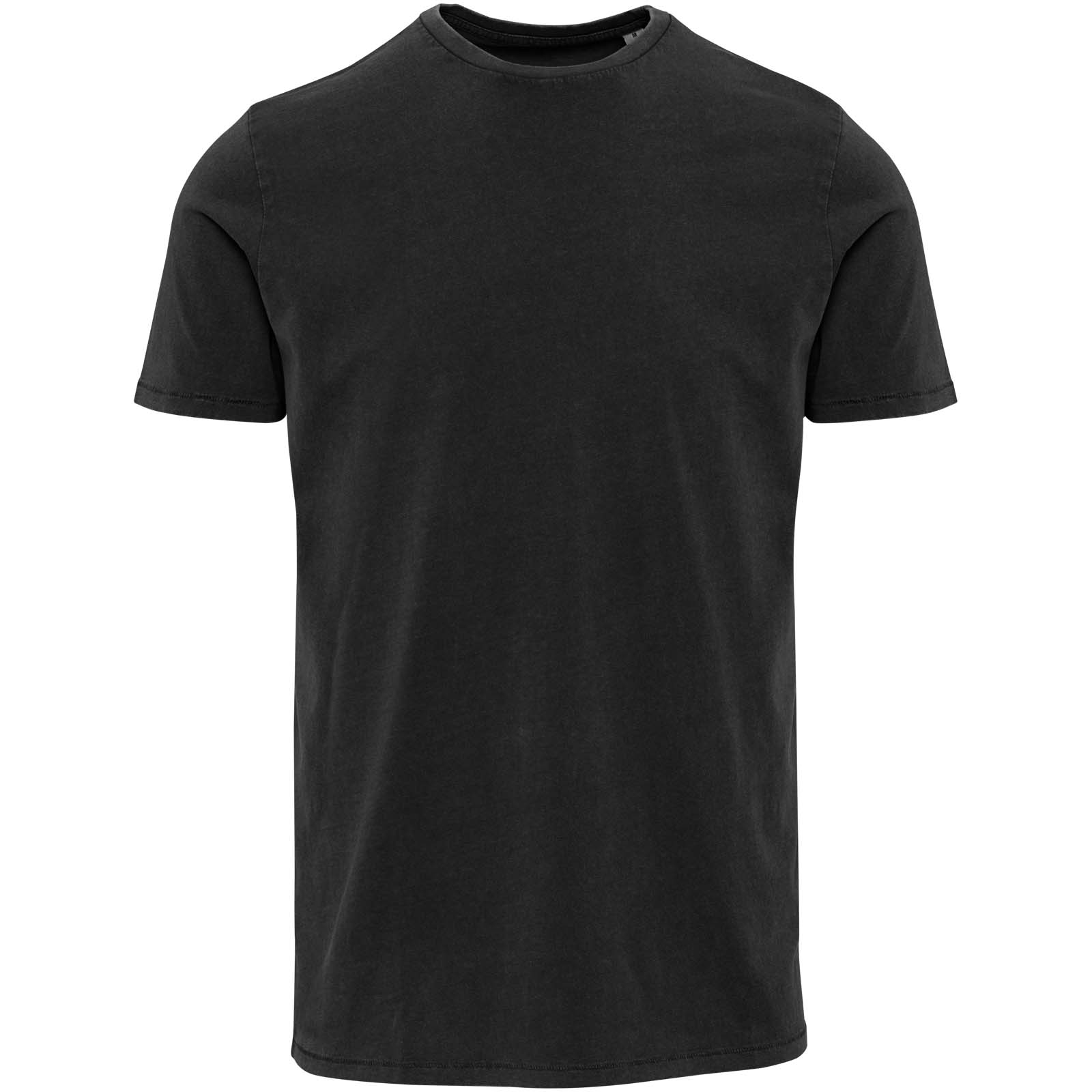 Nanaimo Kurzärmeliges T-Shirt für Herren im Washed Look, 160 g/m2 schwarz