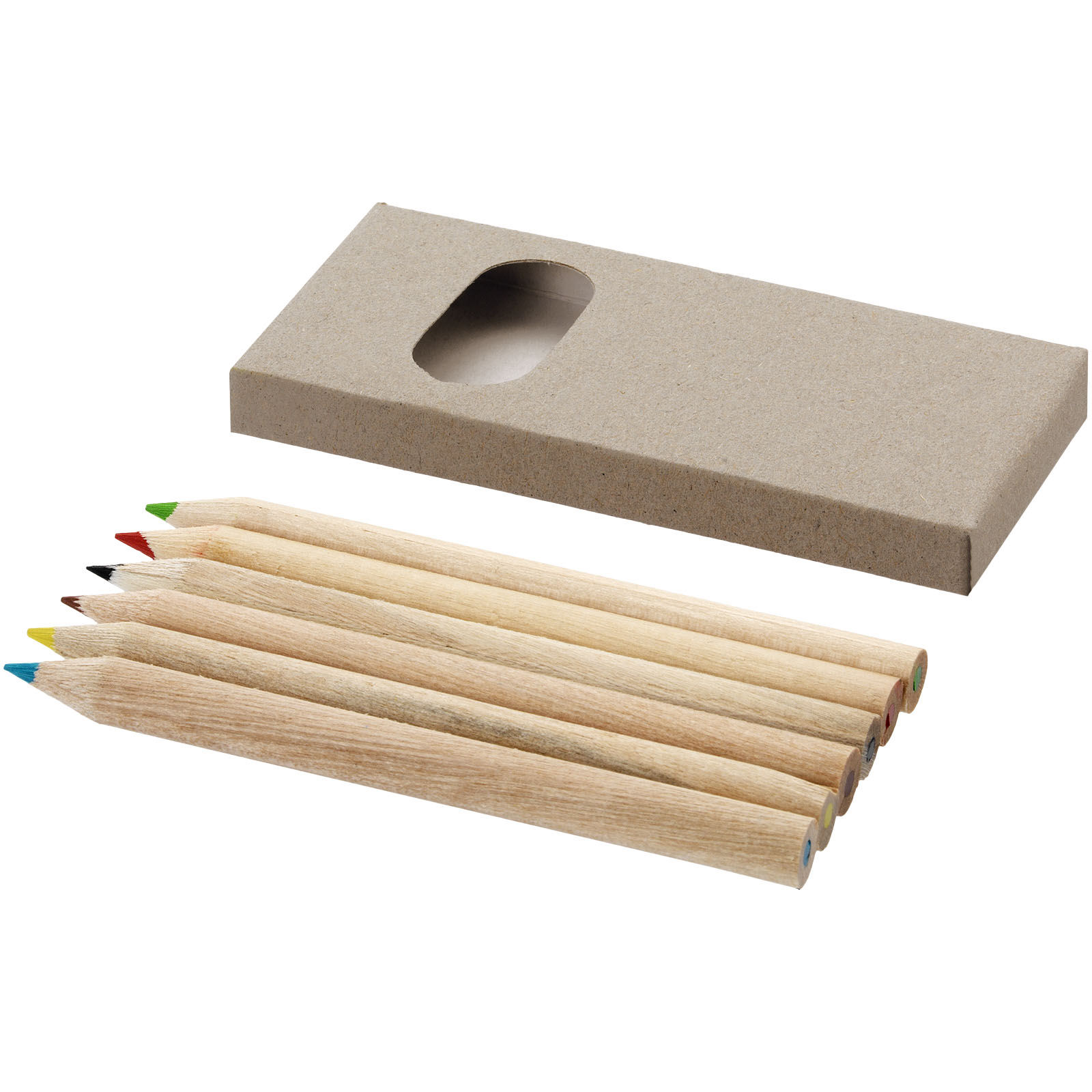 Ayola 6-teiliges Buntstiftset natur