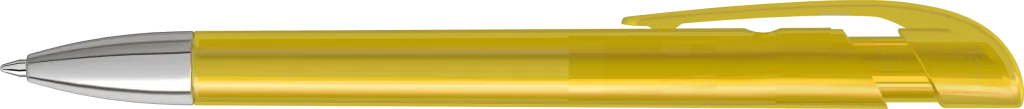 YES transparent SI Druckkugelschreiber