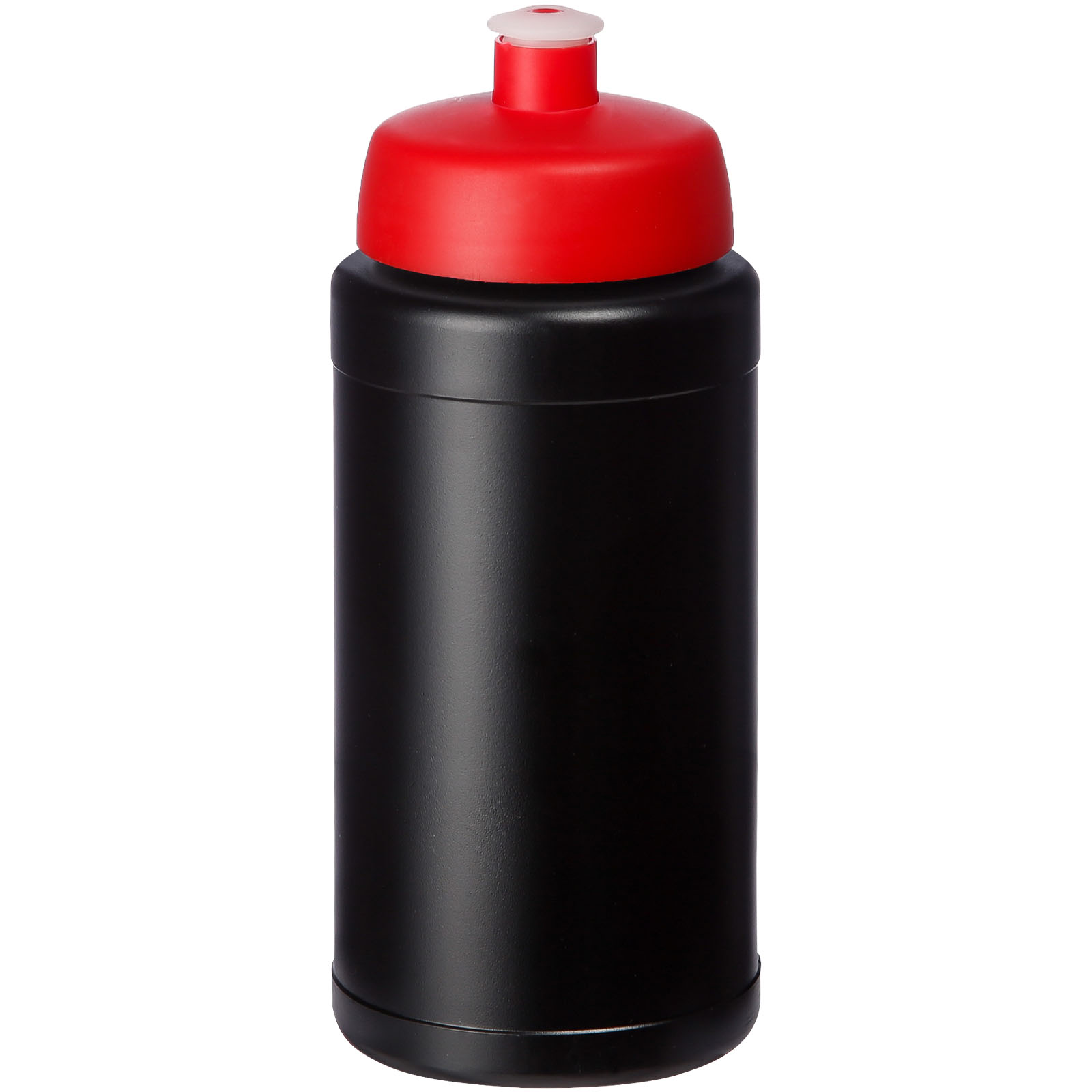 Baseline® Plus 500 ml Sportflasche rot, schwarz