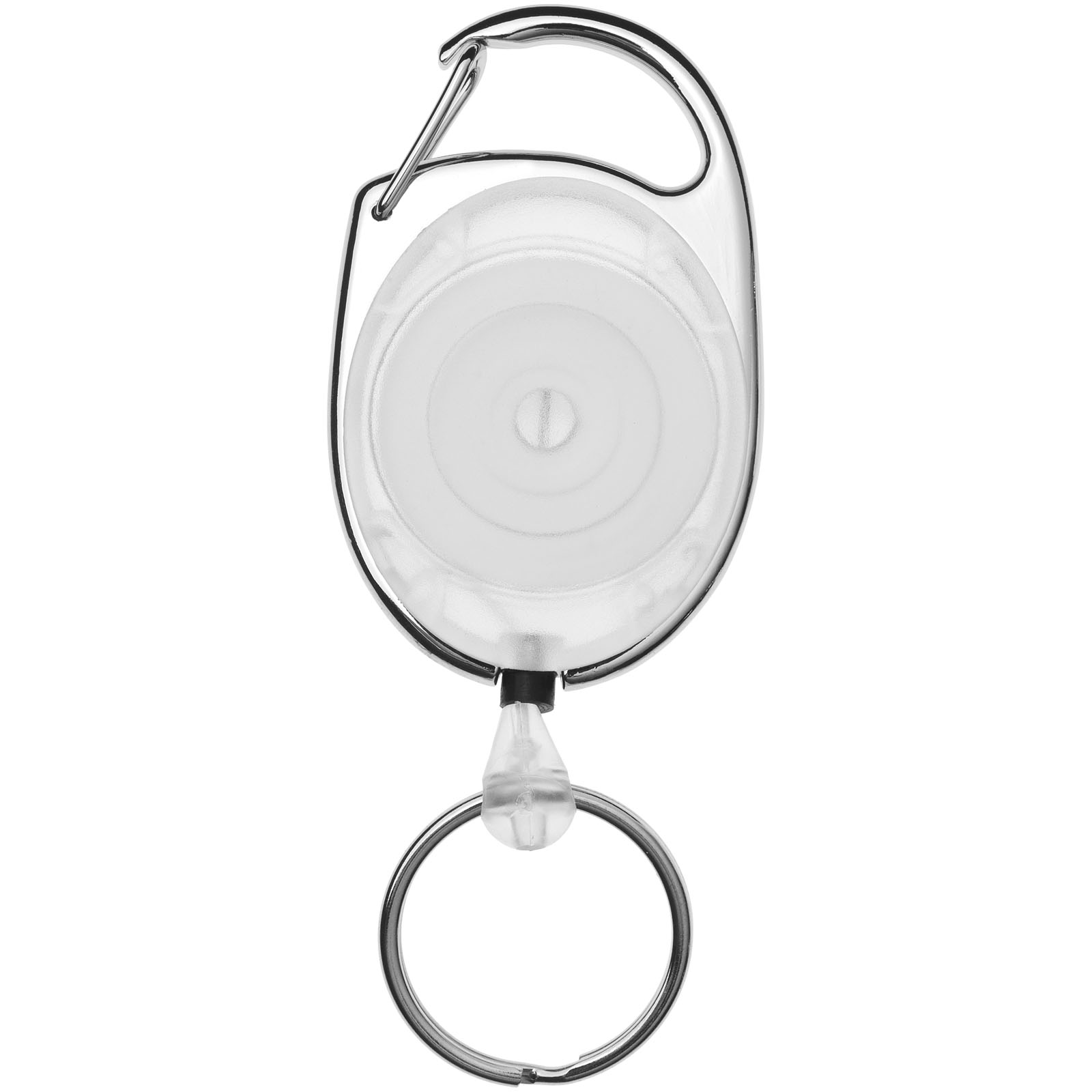 Gerlos Schlüsselkette mit Rollerclip weiss