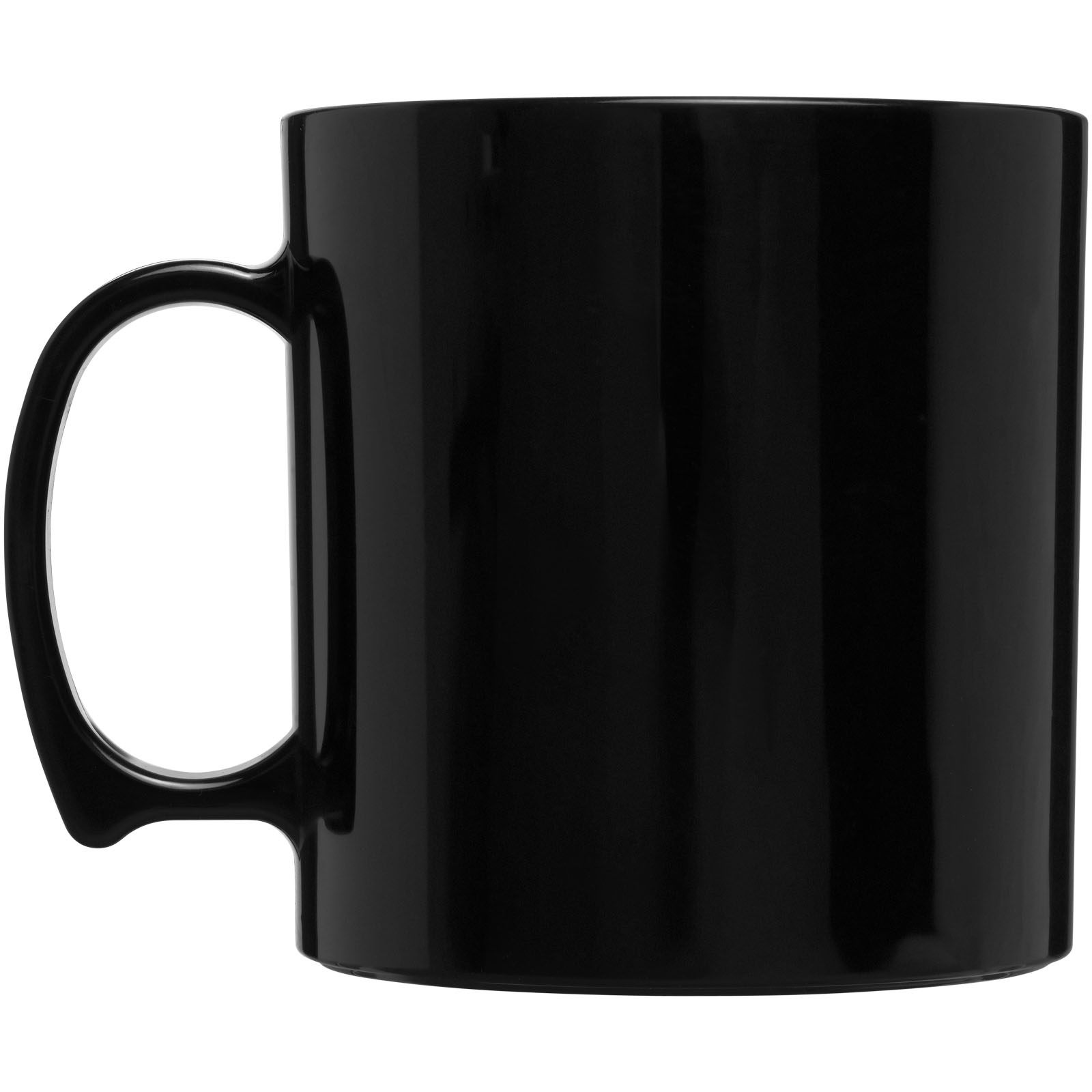 Standard 300 ml Kunststoffbecher schwarz