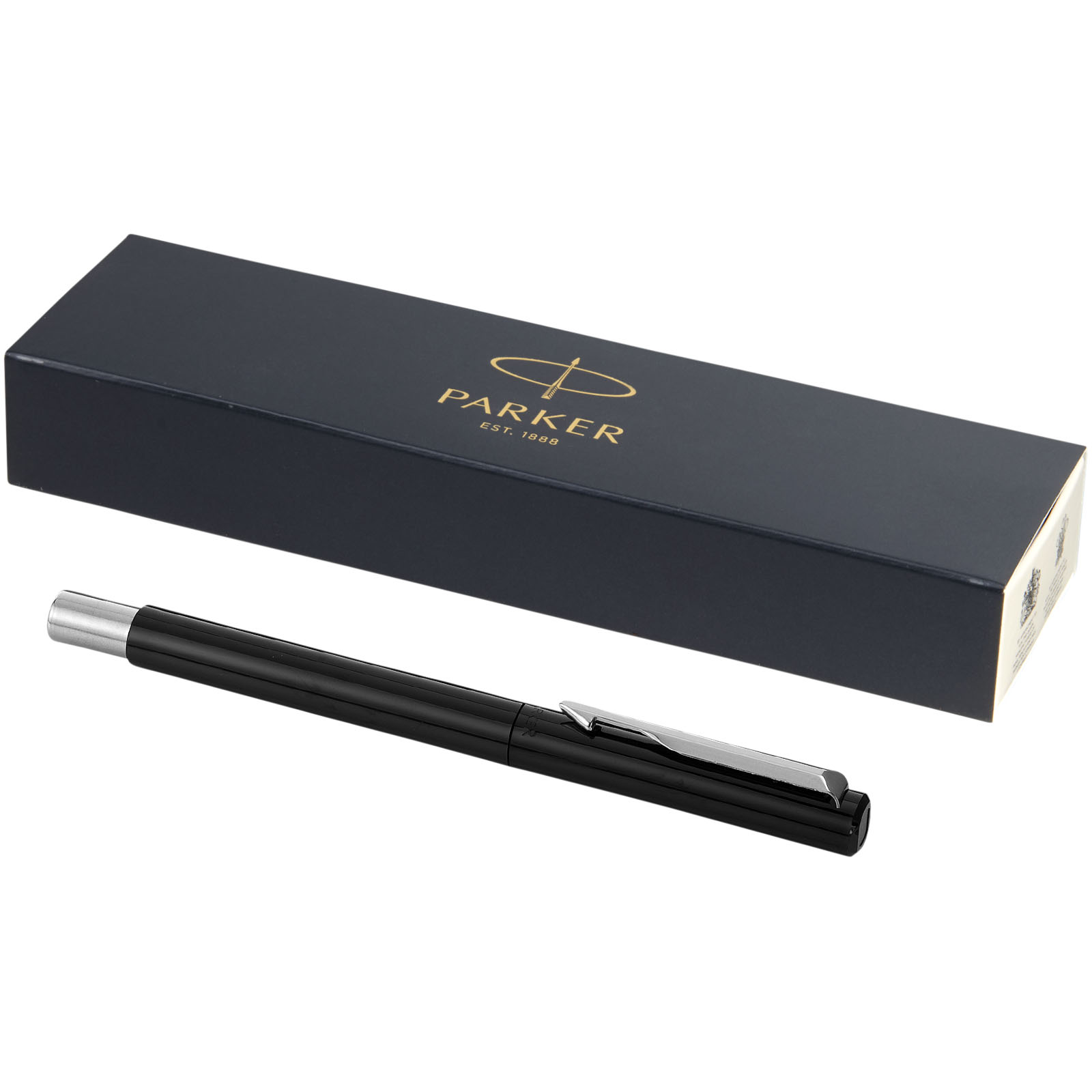 Parker Vector Tintenroller (schwarze Mine) schwarz