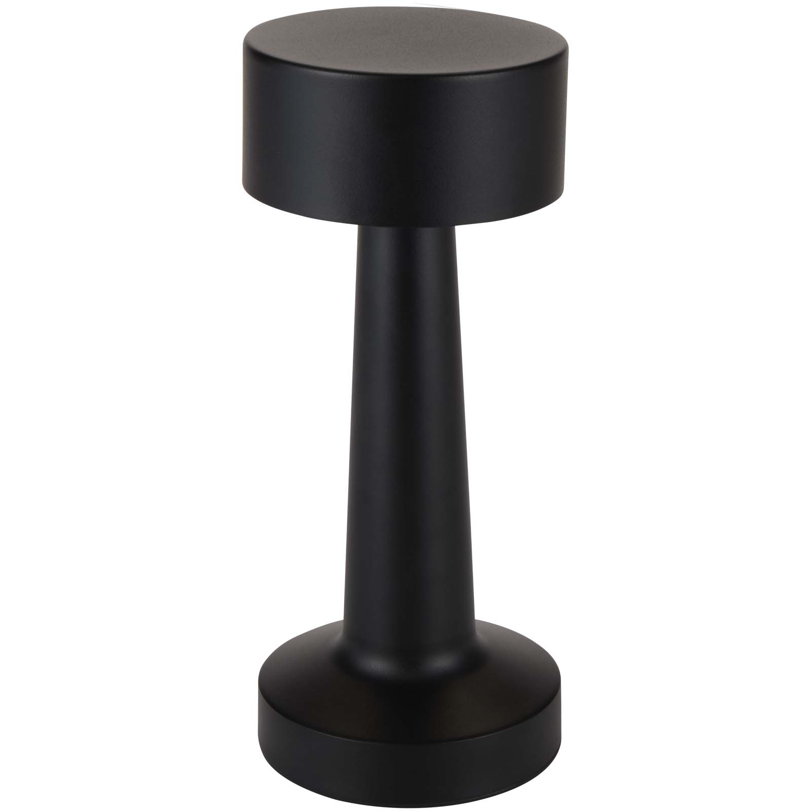Aludra Wiederaufladbare dimmbare Tischlampe mit 3 Lichtmodi schwarz