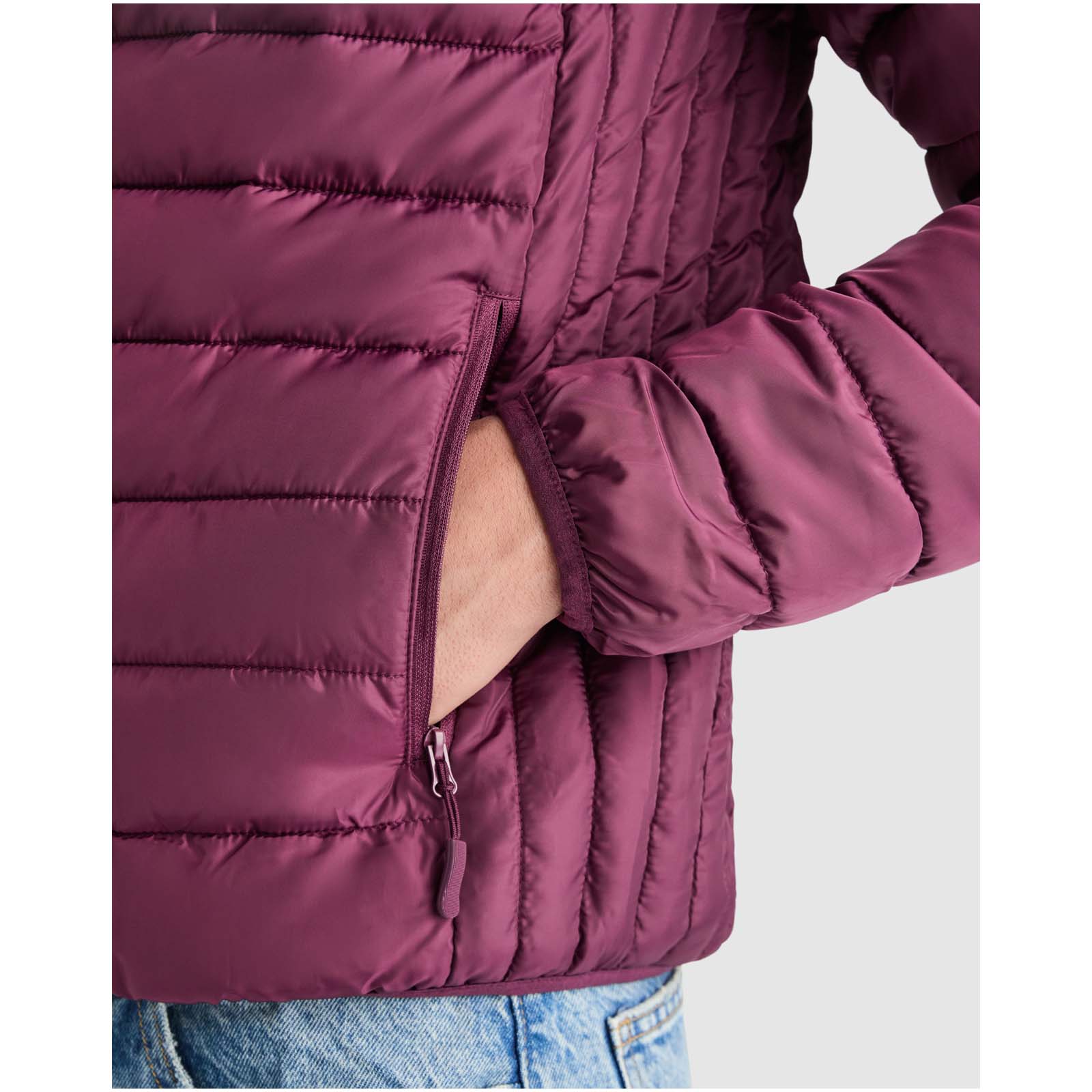 Oslo isolierter Bodywarmer für Damen granatrot