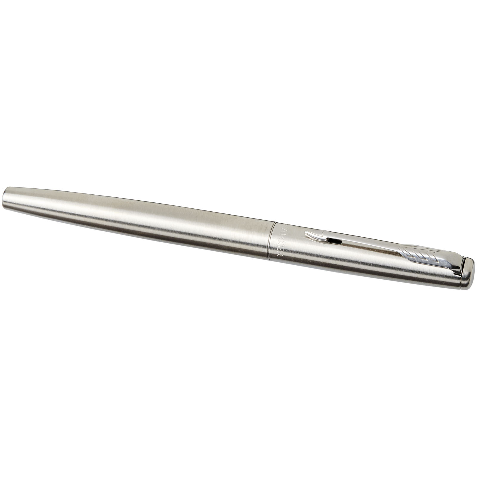 Parker Jotter Füllfederhalter Edelstahl (blaue Mine) edelstahl grau, chrom