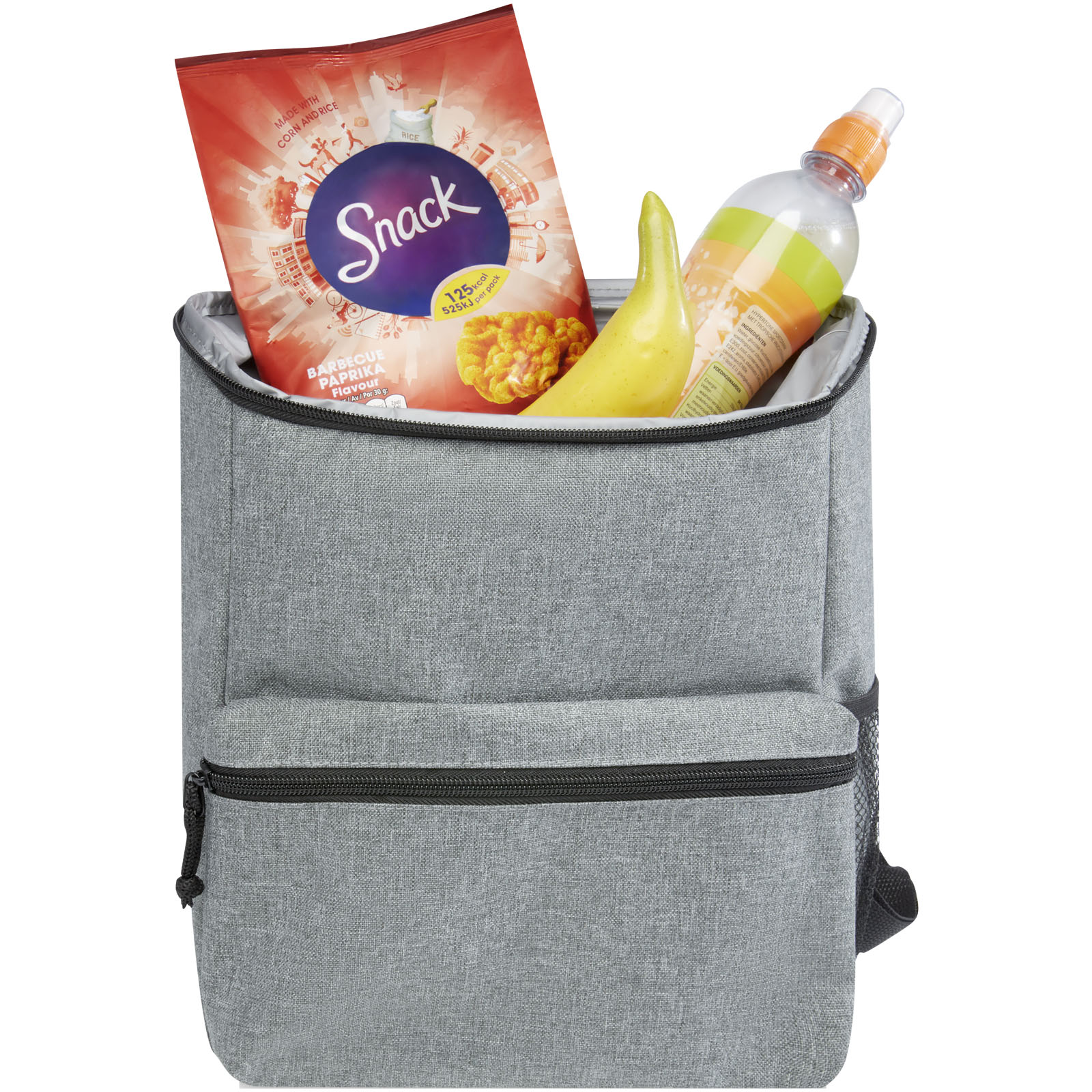 Tundra GRS rPET Kühlrucksack 12L heather grau