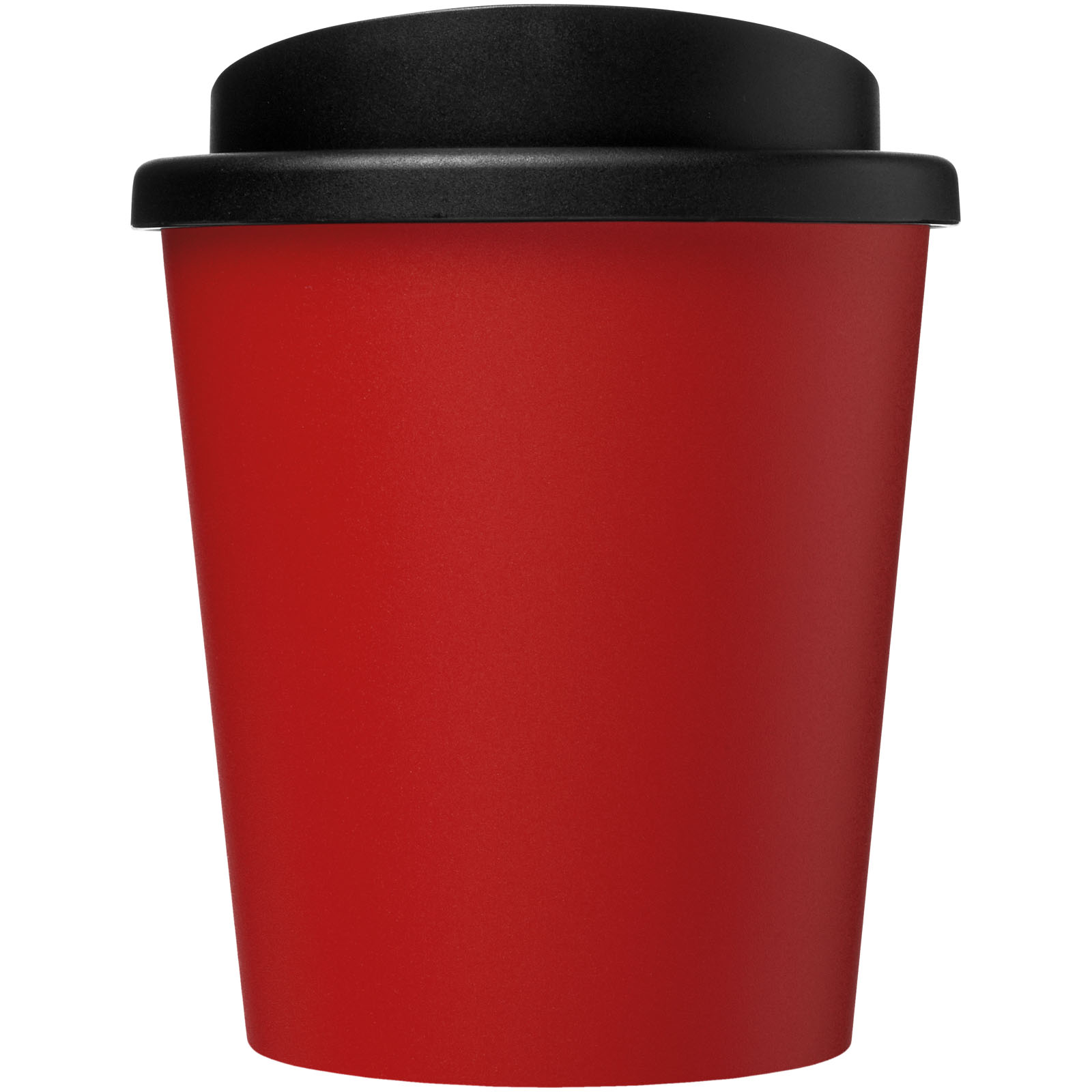 Americano® Espresso 250 ml recycelter Isolierbecher rot, schwarz