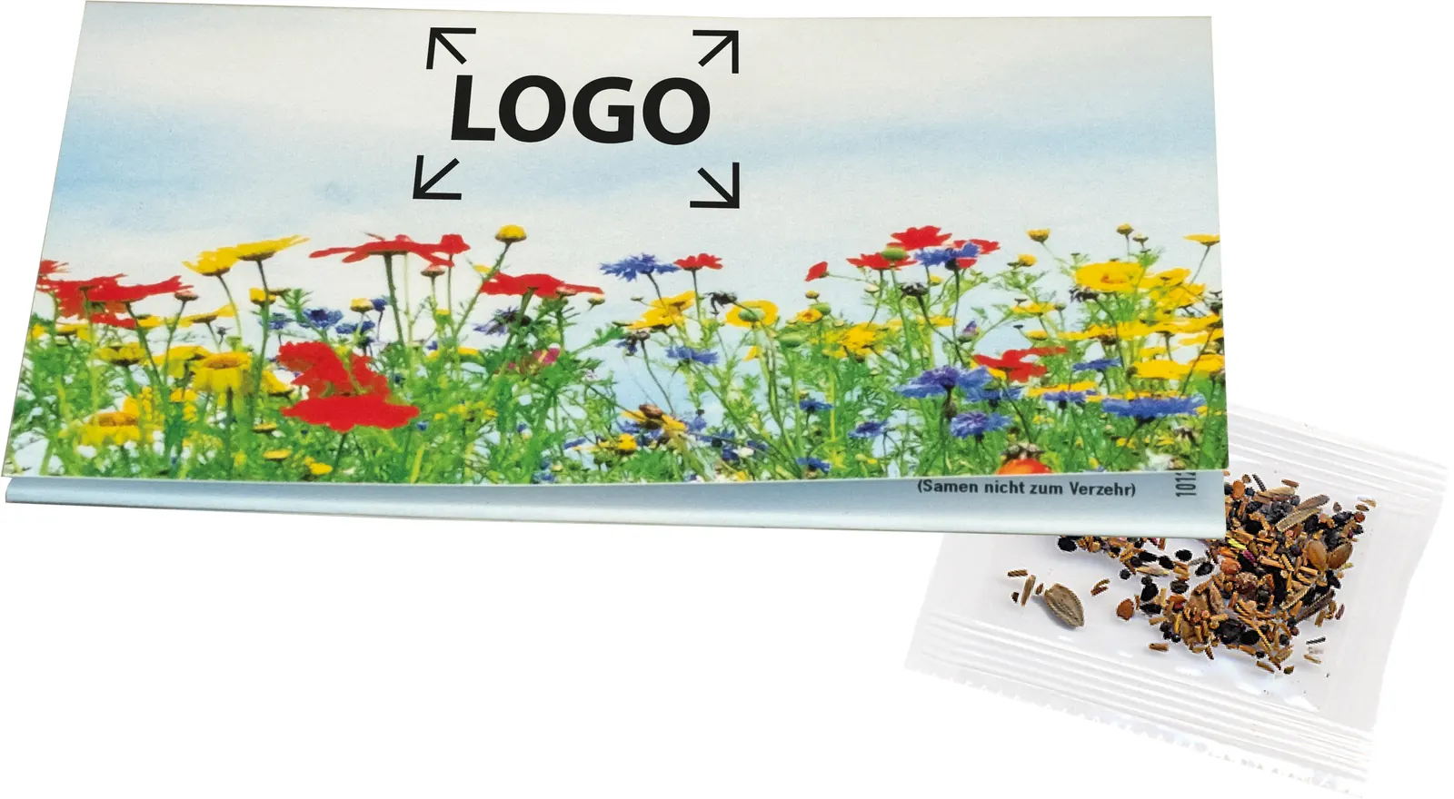 Klappkärtchen Blumenstrauß
