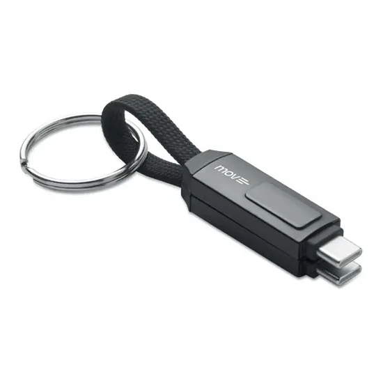 60W Schlüsselring-Ladekabel